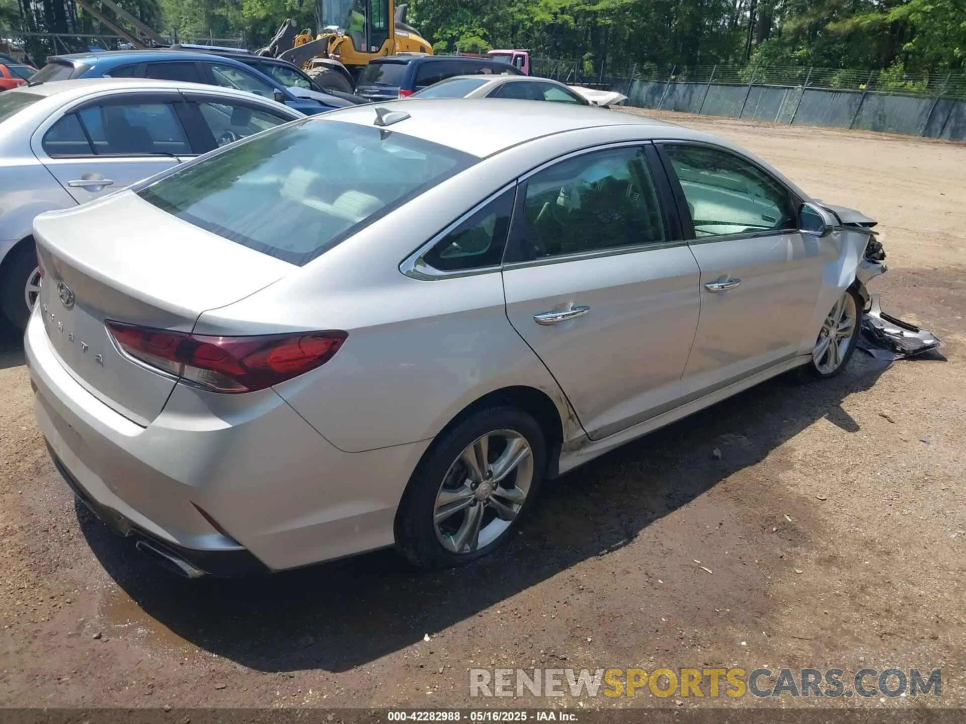 4 fotografías del automóvil dañado 5NPE34AF6KH763086 HYUNDAI SONATA 2019
