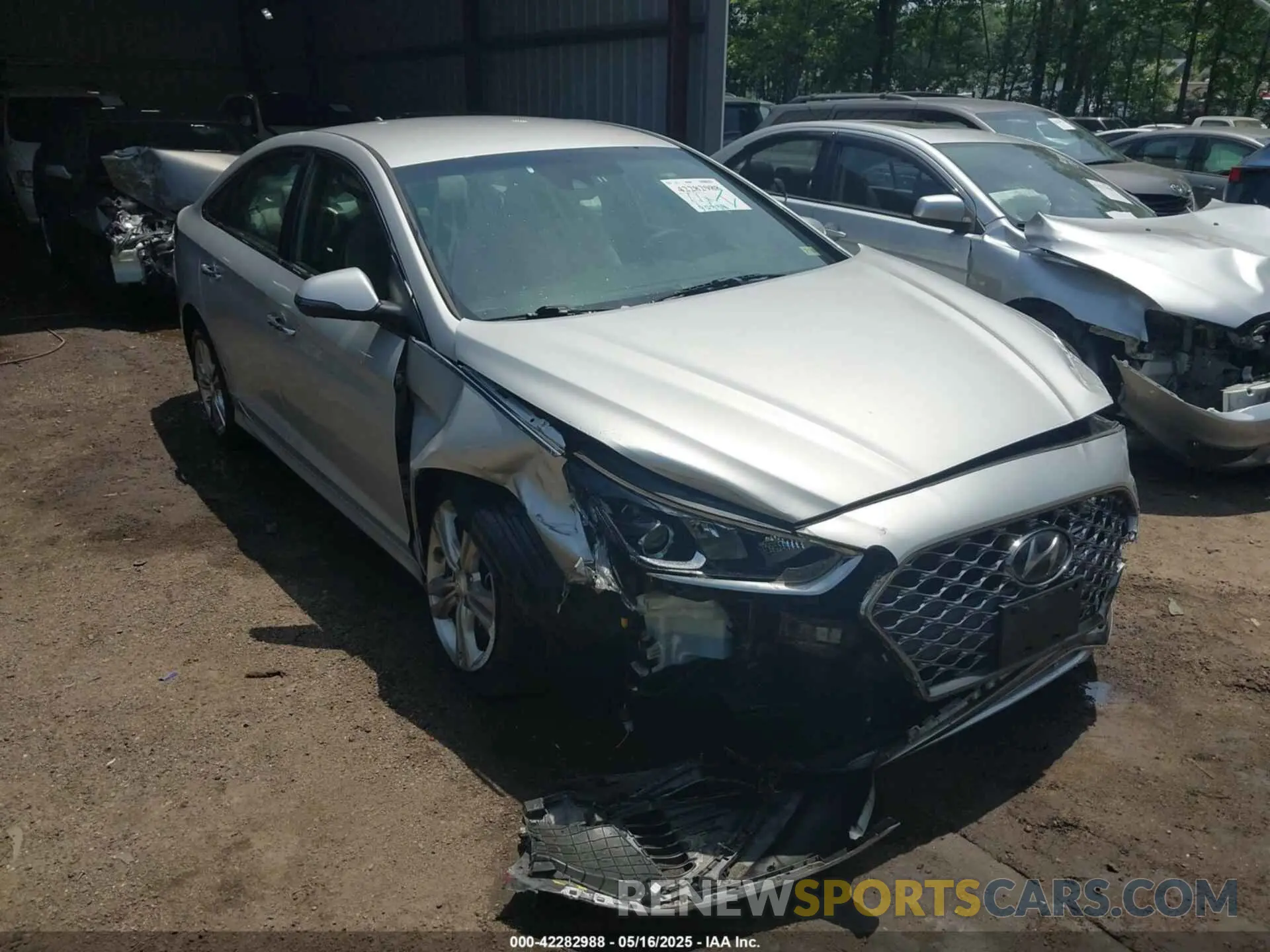 6 fotografías del automóvil dañado 5NPE34AF6KH763086 HYUNDAI SONATA 2019