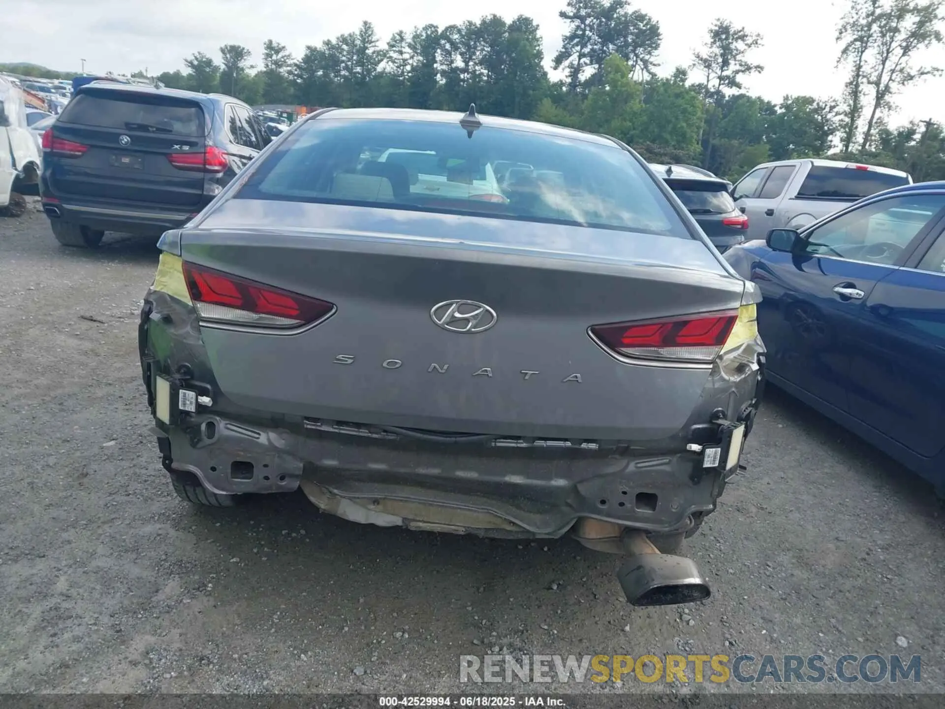 16 fotografías del automóvil dañado 5NPE34AF6KH772385 HYUNDAI SONATA 2019