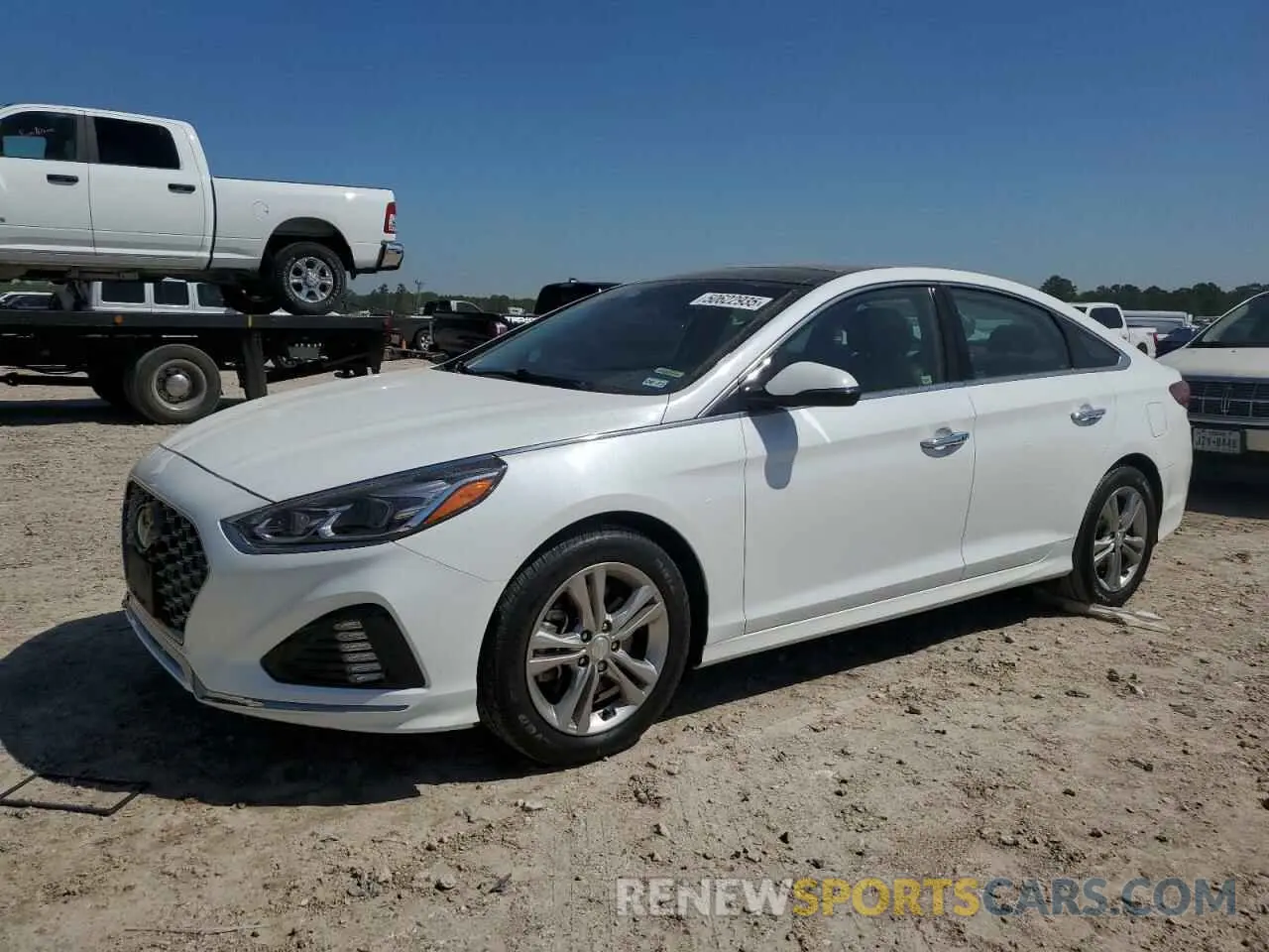 1 fotografías del automóvil dañado 5NPE34AF6KH779417 HYUNDAI SONATA 2019