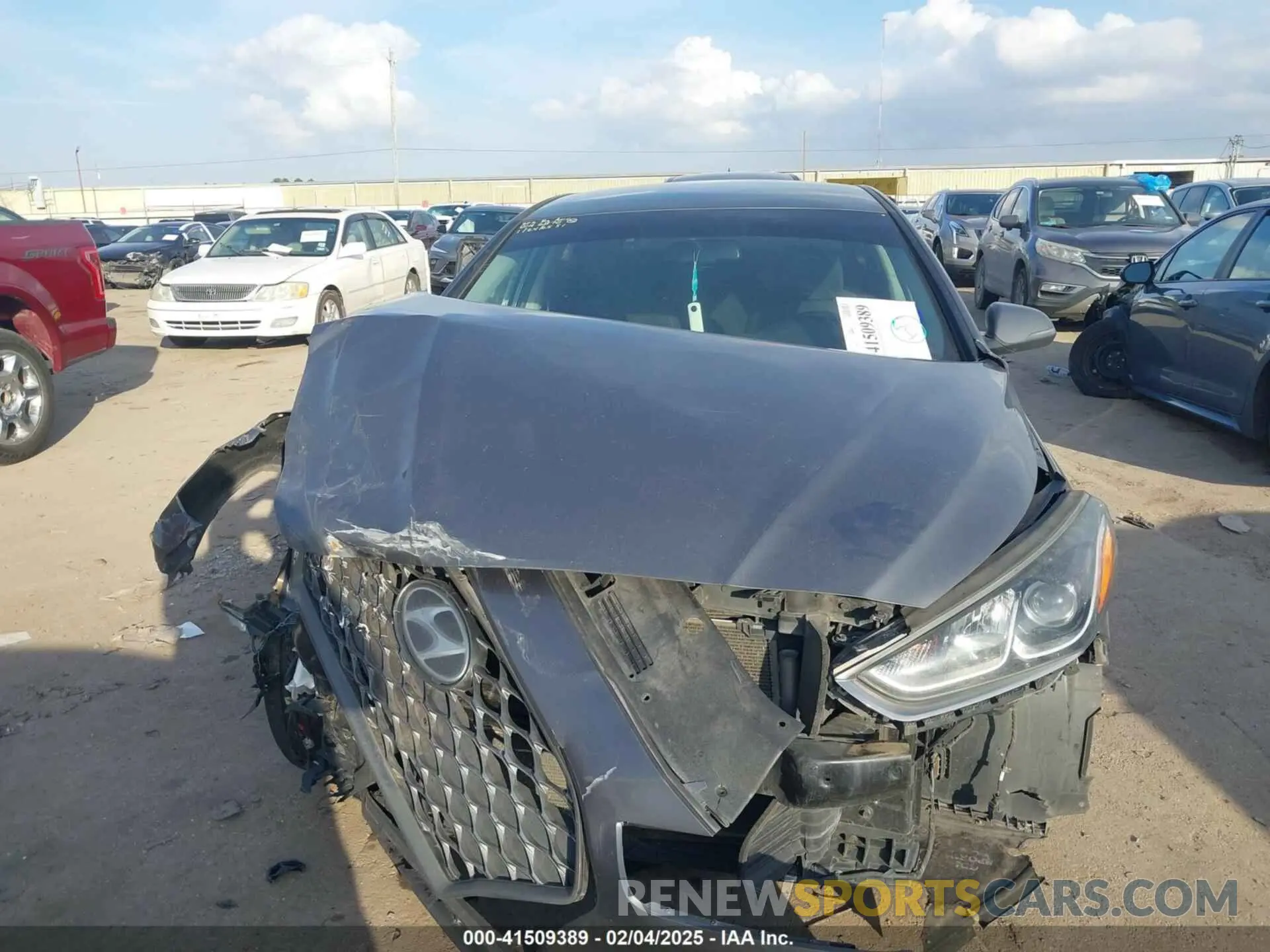 11 fotografías del automóvil dañado 5NPE34AF6KH786870 HYUNDAI SONATA 2019