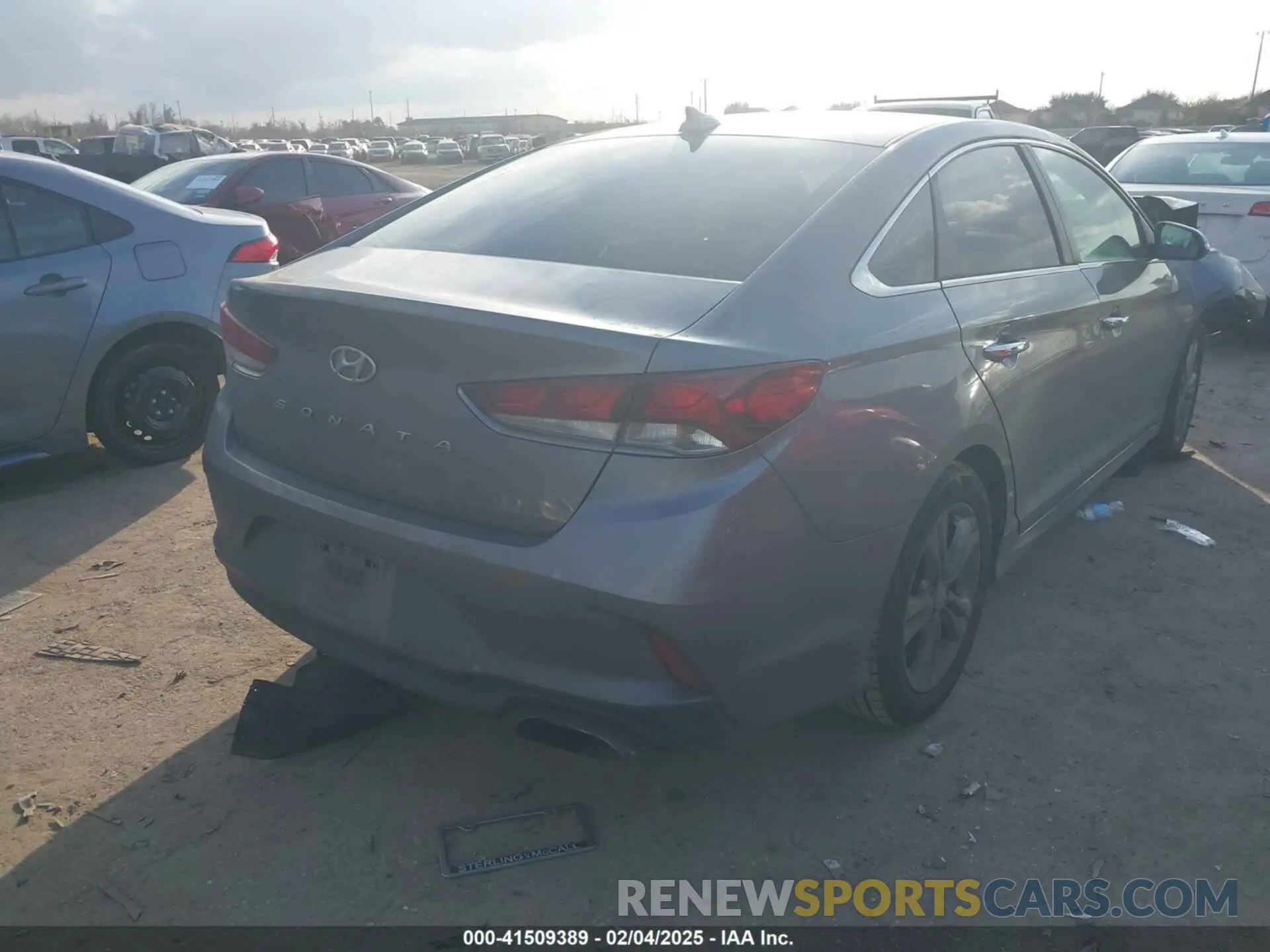 4 fotografías del automóvil dañado 5NPE34AF6KH786870 HYUNDAI SONATA 2019