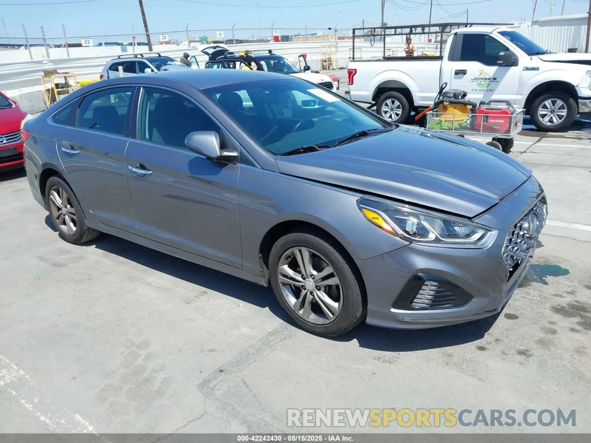 1 fotografías del automóvil dañado 5NPE34AF6KH815722 HYUNDAI SONATA 2019