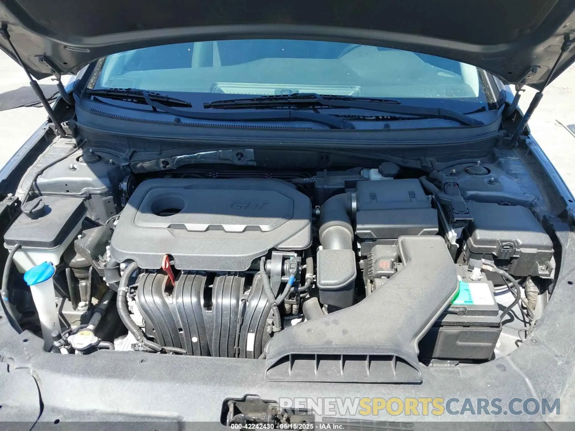 10 fotografías del automóvil dañado 5NPE34AF6KH815722 HYUNDAI SONATA 2019