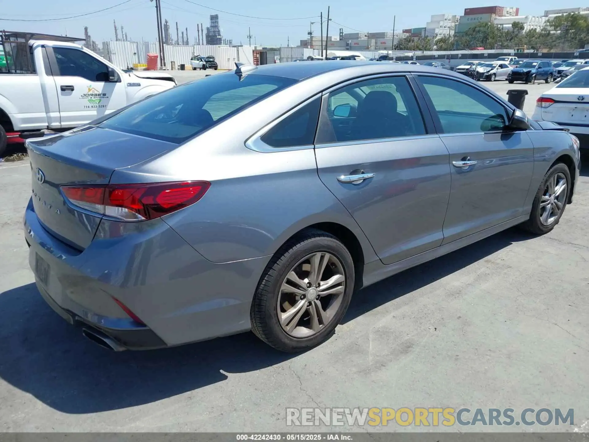 4 fotografías del automóvil dañado 5NPE34AF6KH815722 HYUNDAI SONATA 2019