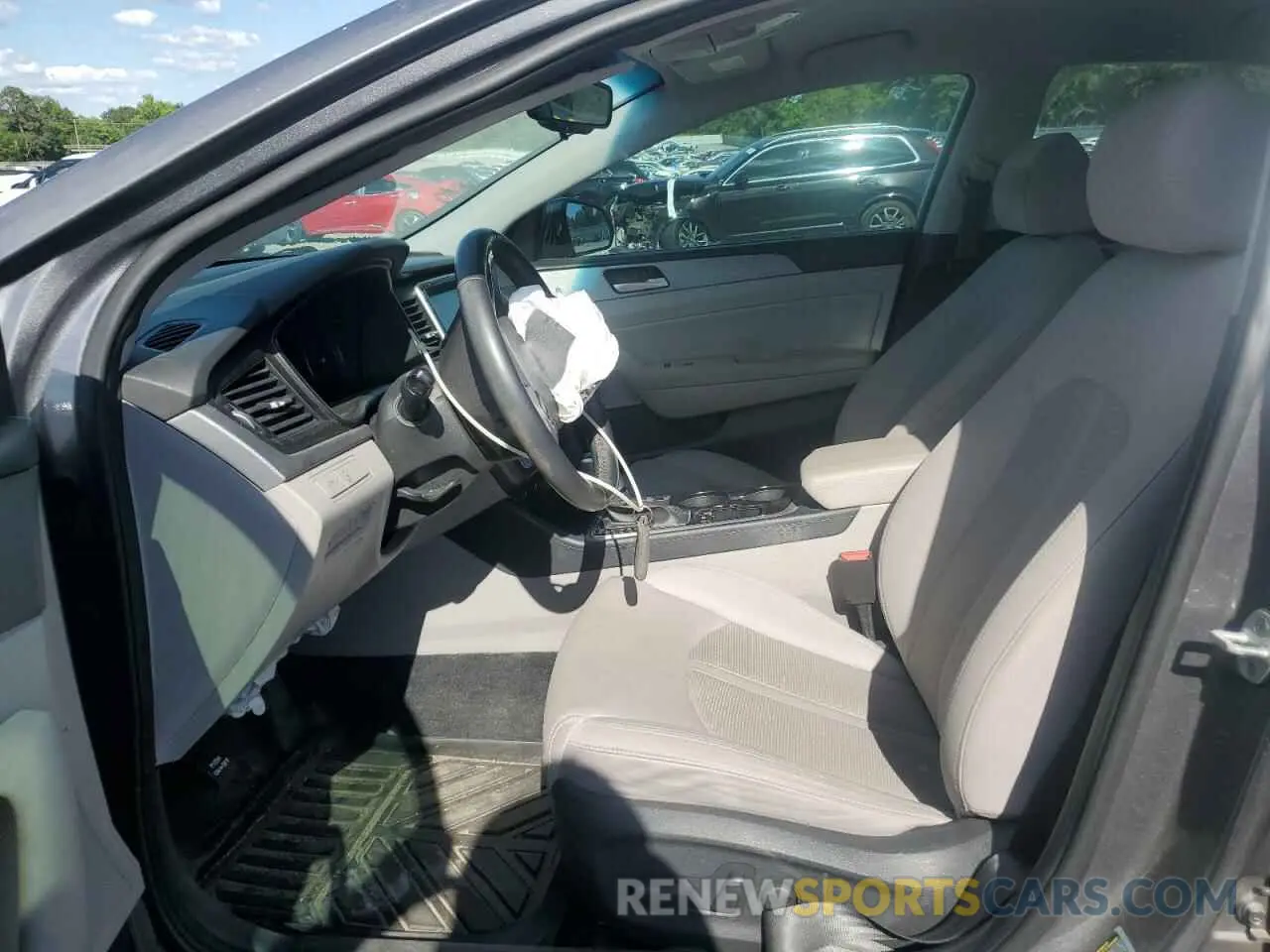 7 fotografías del automóvil dañado 5NPE34AF7KH746667 HYUNDAI SONATA 2019