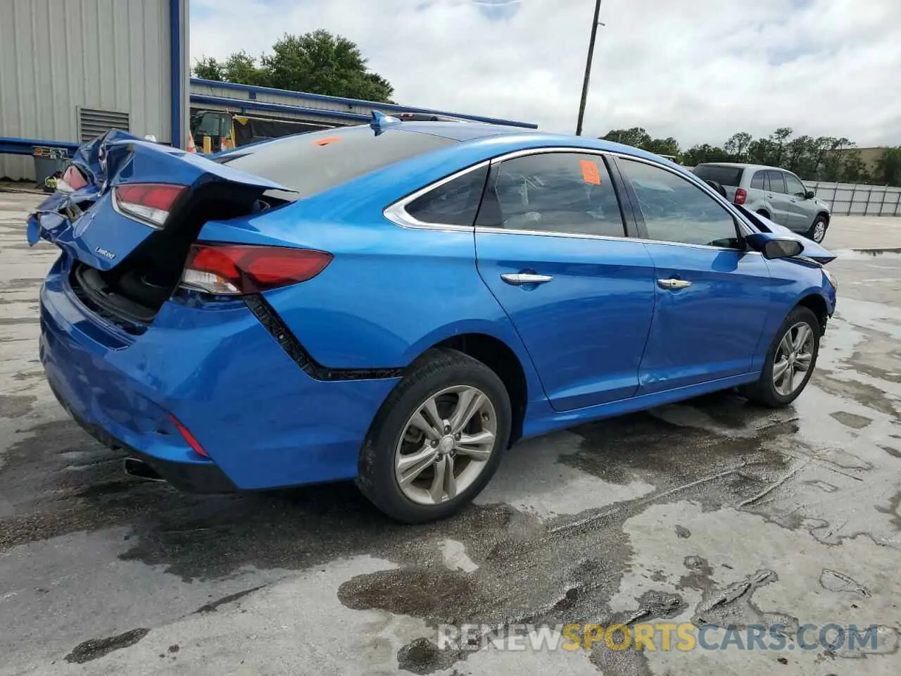 3 fotografías del automóvil dañado 5NPE34AF7KH768488 HYUNDAI SONATA 2019
