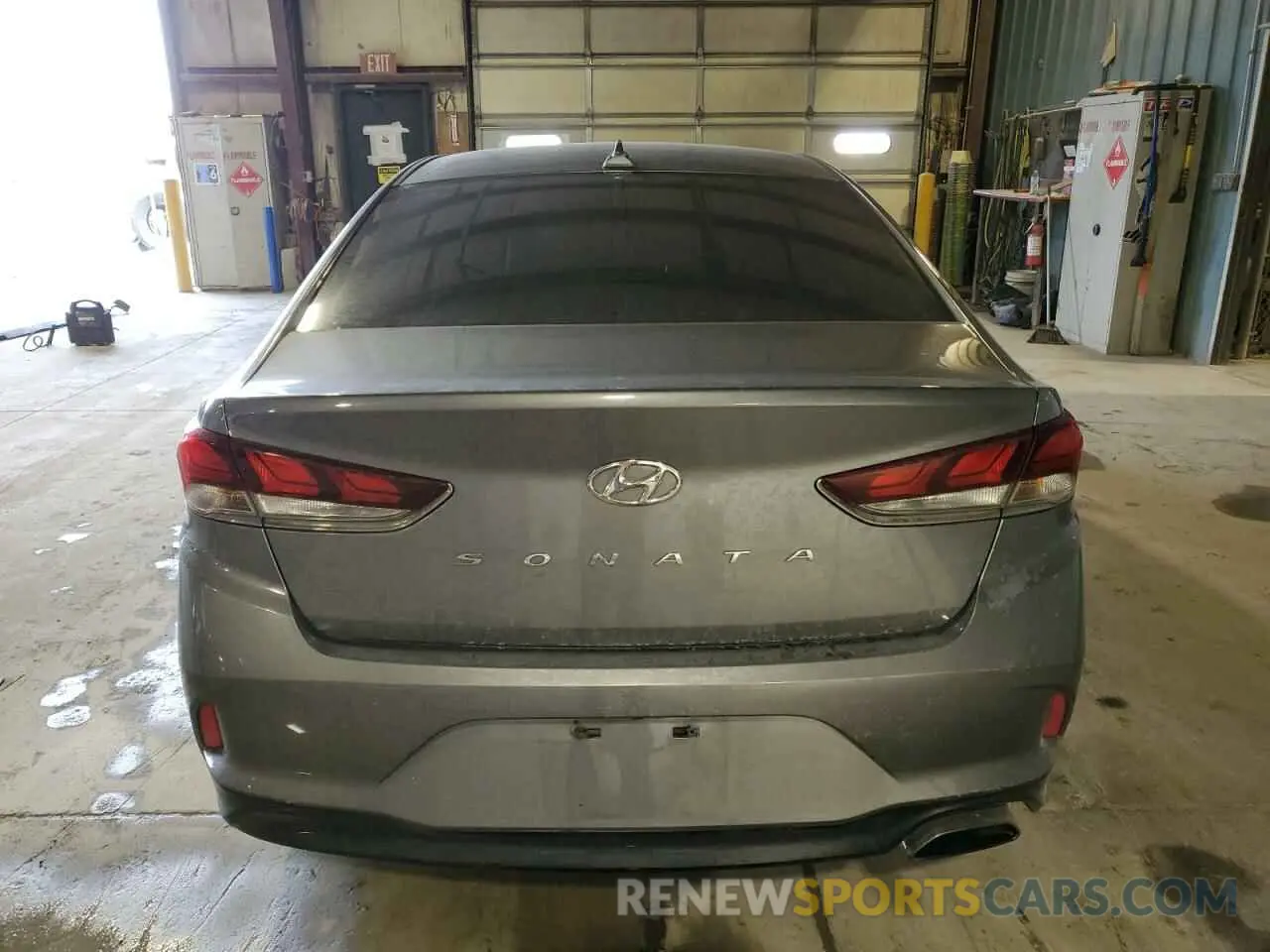 6 fotografías del automóvil dañado 5NPE34AF7KH773819 HYUNDAI SONATA 2019