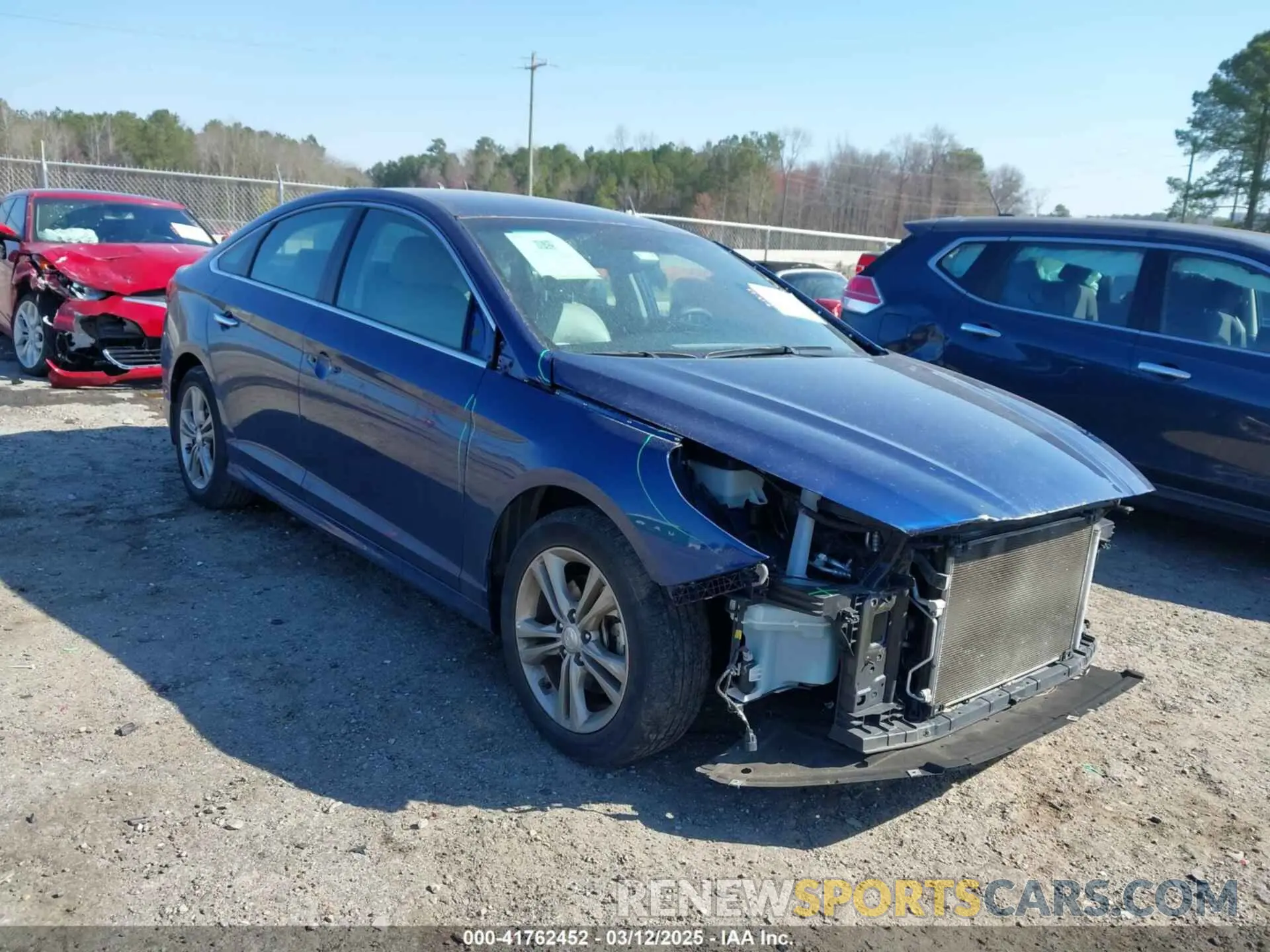 1 fotografías del automóvil dañado 5NPE34AF7KH805958 HYUNDAI SONATA 2019