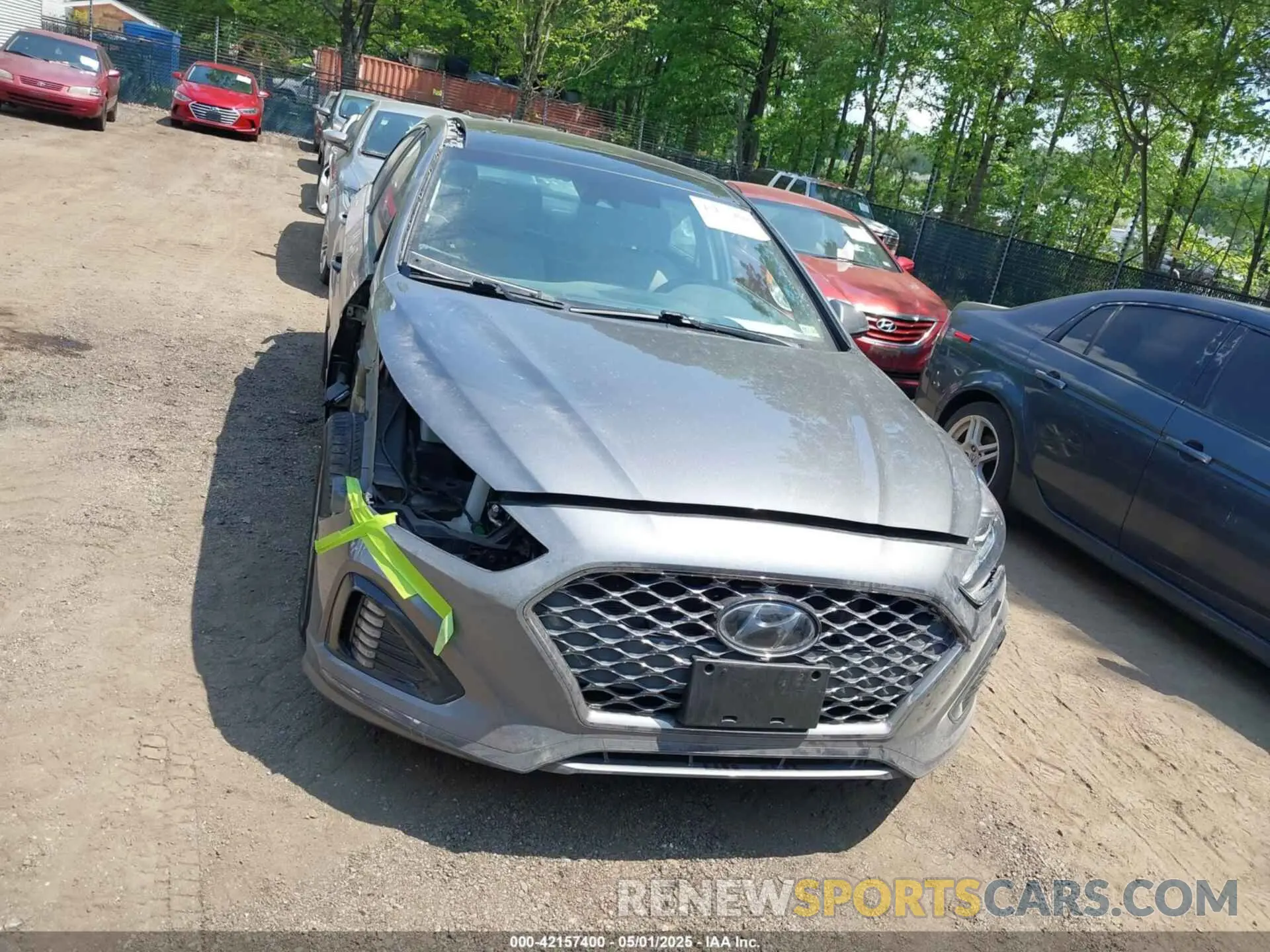 13 fotografías del automóvil dañado 5NPE34AF7KH809430 HYUNDAI SONATA 2019