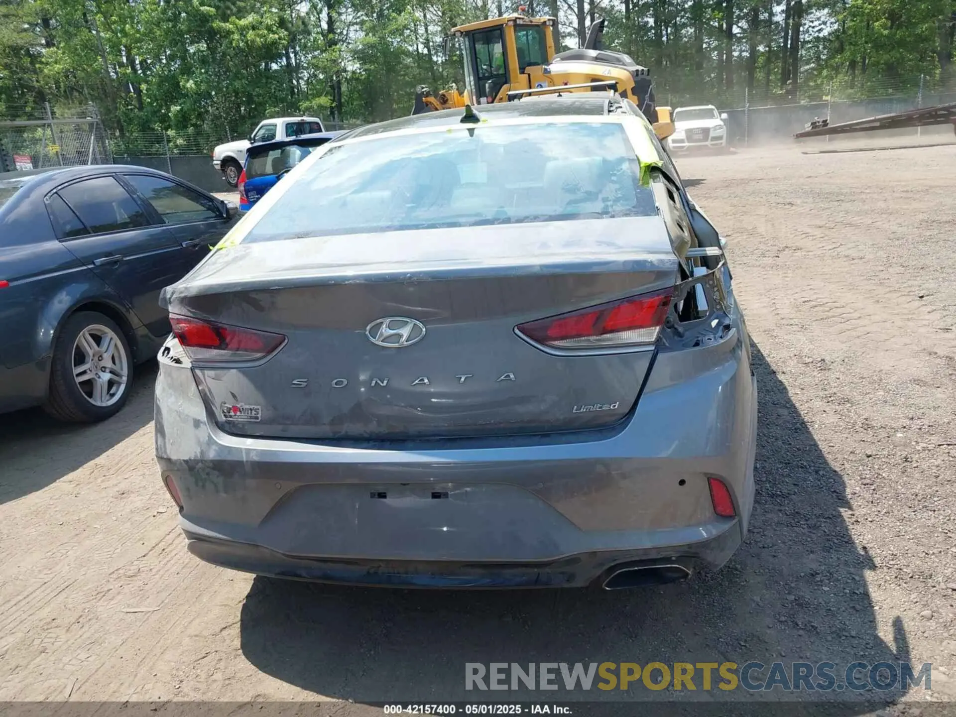 17 fotografías del automóvil dañado 5NPE34AF7KH809430 HYUNDAI SONATA 2019