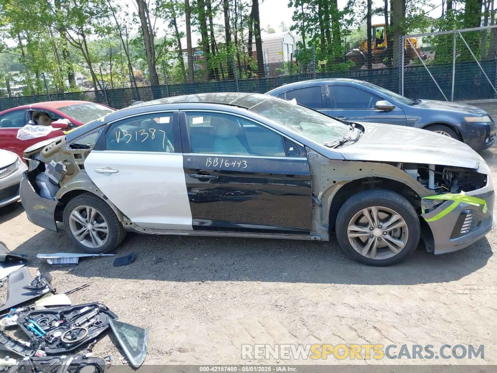 6 fotografías del automóvil dañado 5NPE34AF7KH809430 HYUNDAI SONATA 2019