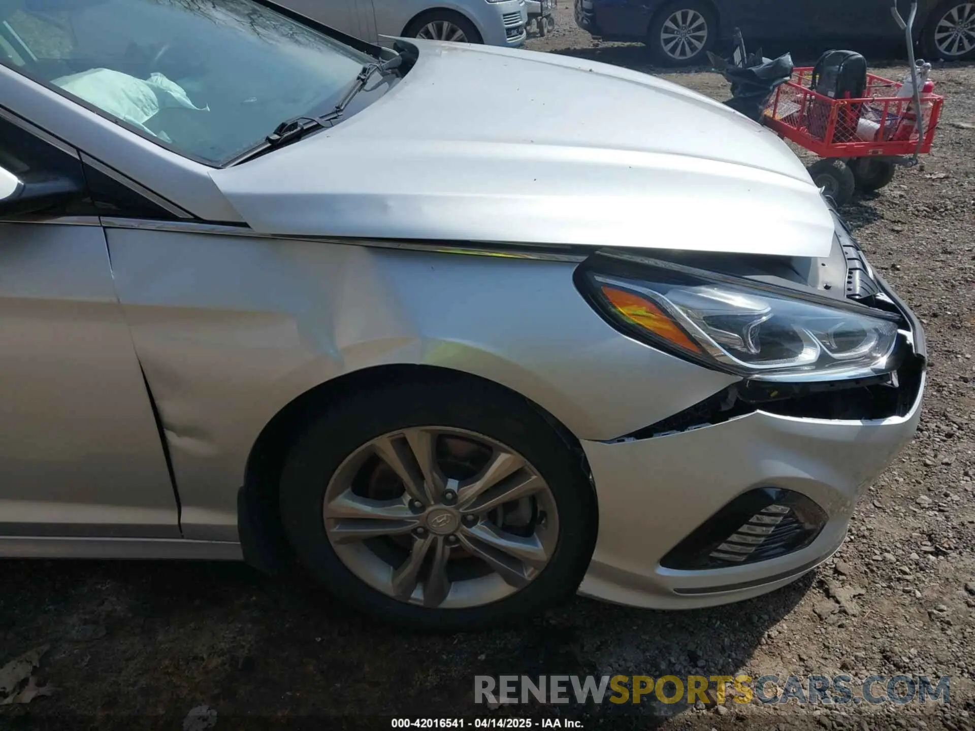21 fotografías del automóvil dañado 5NPE34AF8KH732521 HYUNDAI SONATA 2019