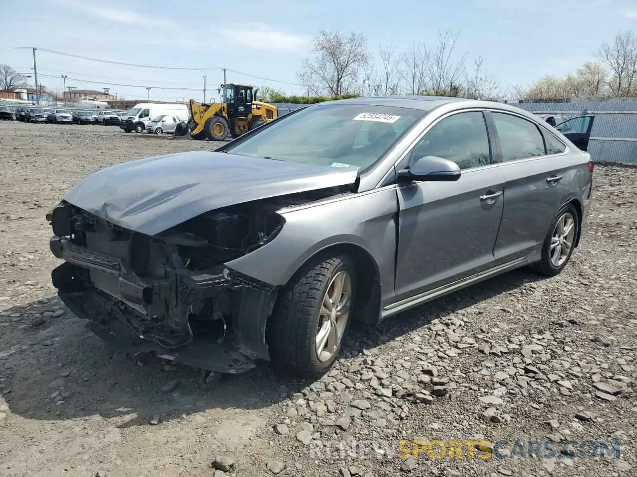 1 fotografías del automóvil dañado 5NPE34AF8KH758858 HYUNDAI SONATA 2019