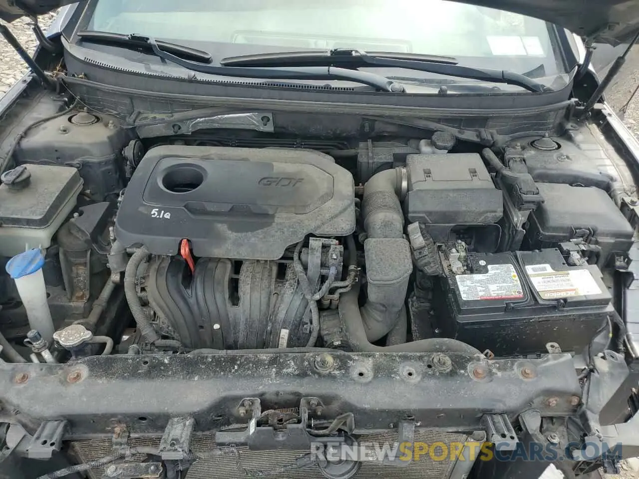 12 fotografías del automóvil dañado 5NPE34AF8KH758858 HYUNDAI SONATA 2019