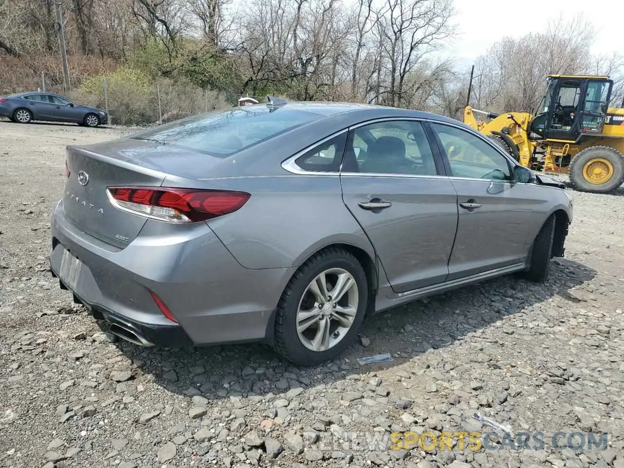 3 fotografías del automóvil dañado 5NPE34AF8KH758858 HYUNDAI SONATA 2019