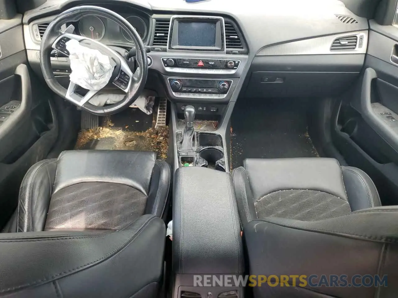 8 fotografías del automóvil dañado 5NPE34AF8KH758858 HYUNDAI SONATA 2019