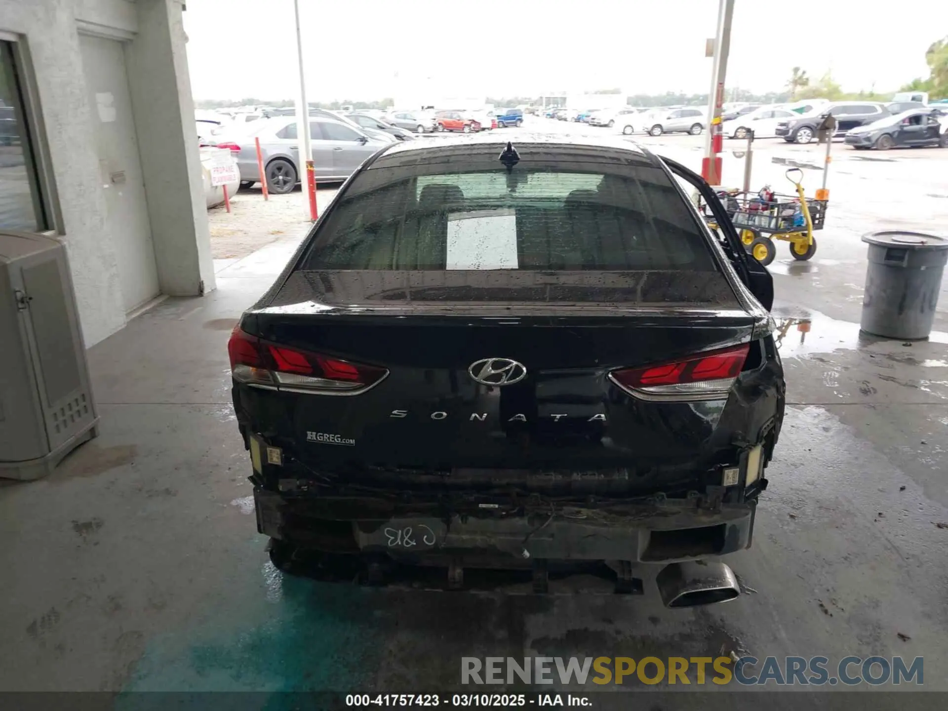 17 fotografías del automóvil dañado 5NPE34AF8KH768998 HYUNDAI SONATA 2019