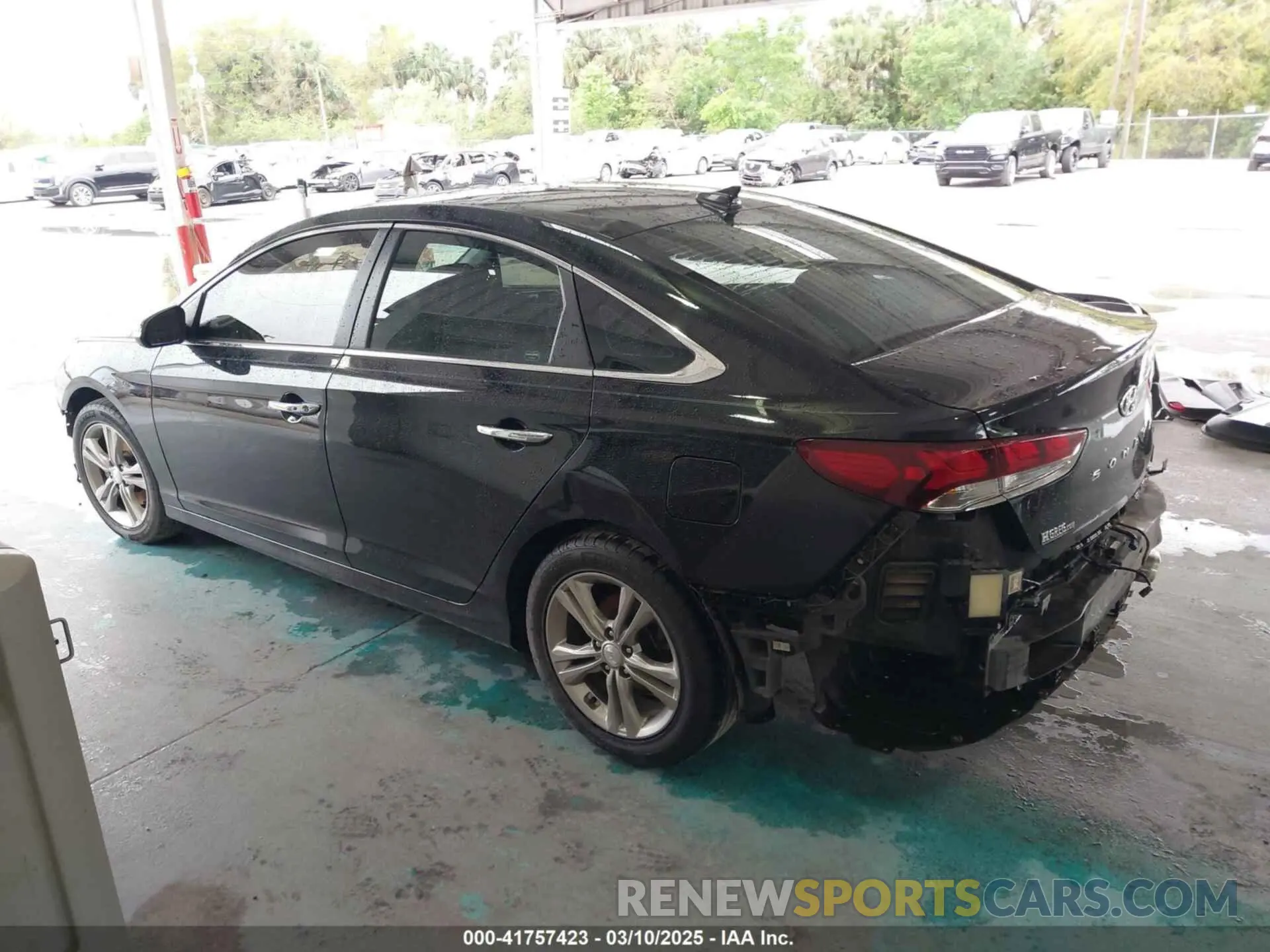 3 fotografías del automóvil dañado 5NPE34AF8KH768998 HYUNDAI SONATA 2019