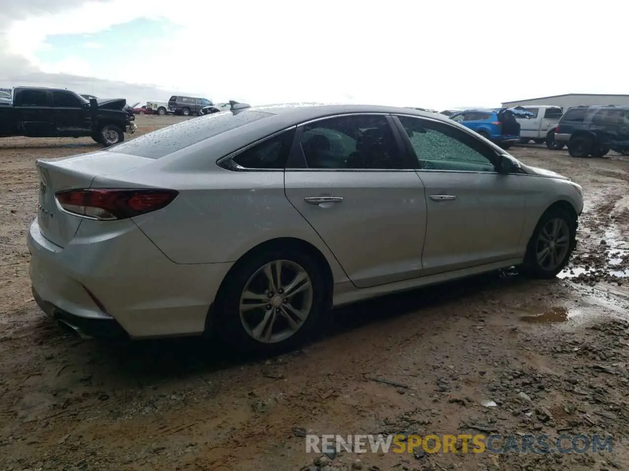 3 fotografías del automóvil dañado 5NPE34AF8KH791634 HYUNDAI SONATA 2019
