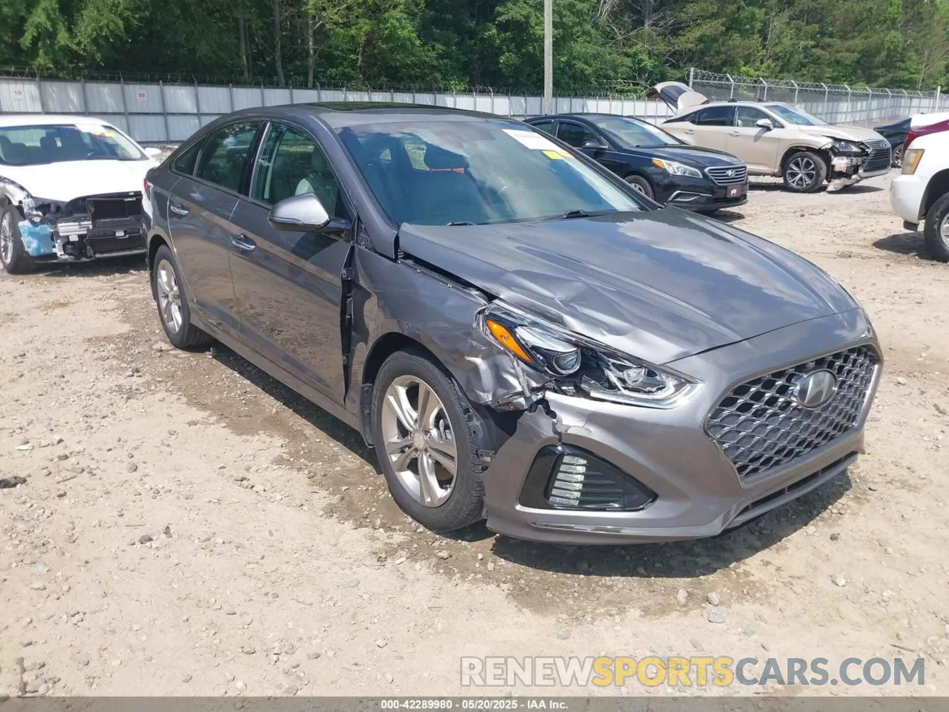 6 fotografías del automóvil dañado 5NPE34AF8KH798664 HYUNDAI SONATA 2019