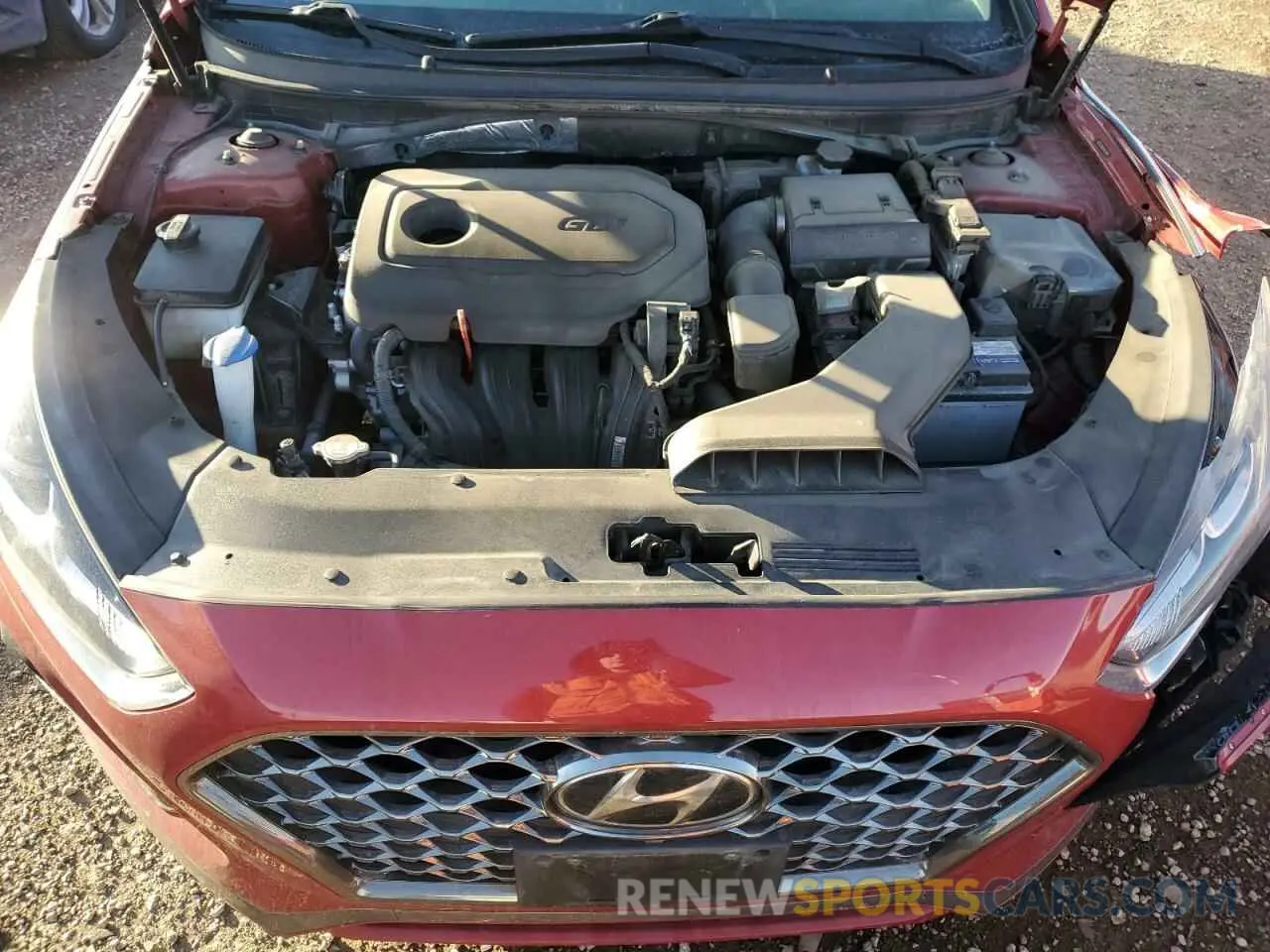 11 fotografías del automóvil dañado 5NPE34AF9KH753586 HYUNDAI SONATA 2019