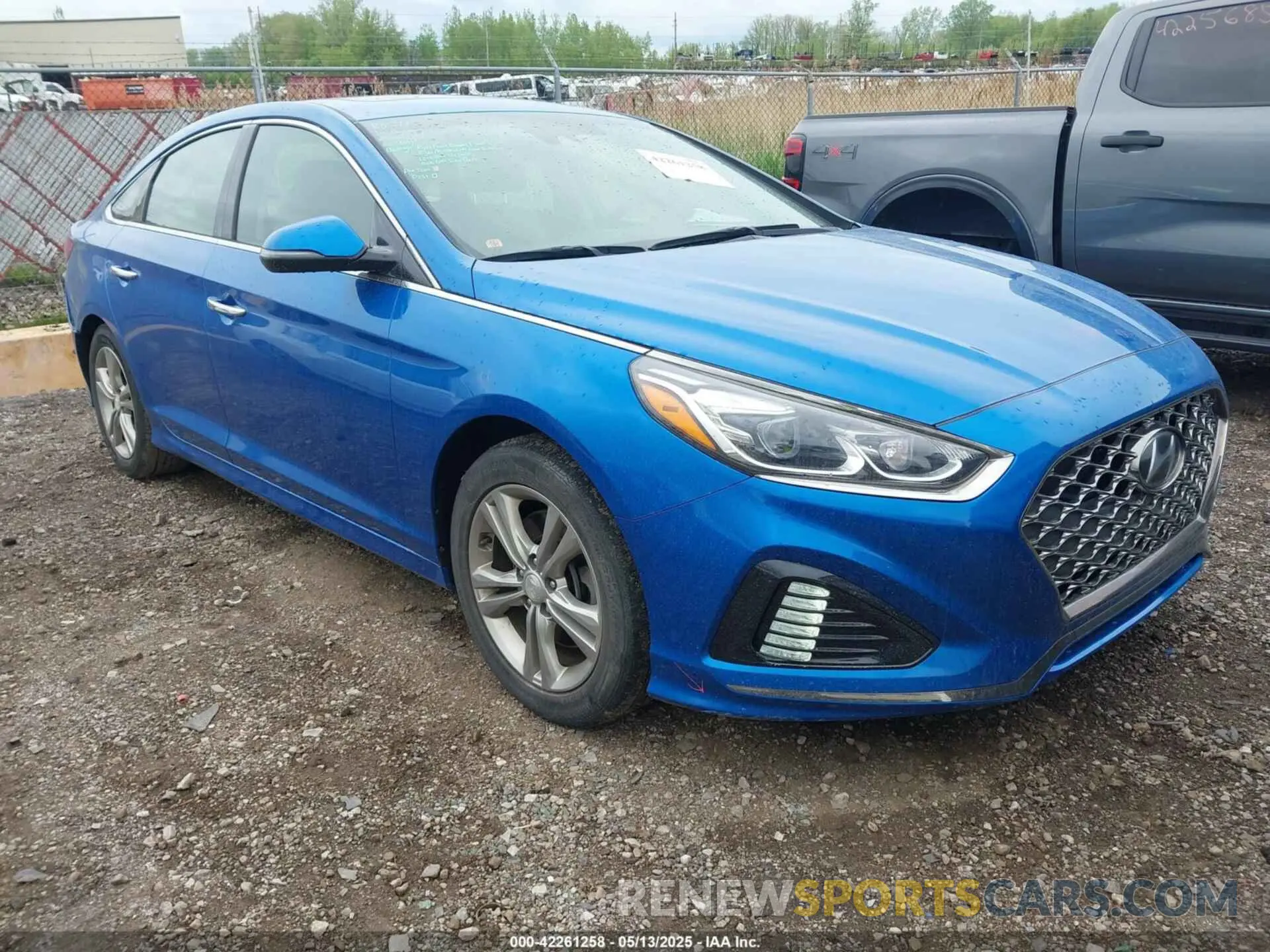 1 fotografías del automóvil dañado 5NPE34AF9KH776723 HYUNDAI SONATA 2019