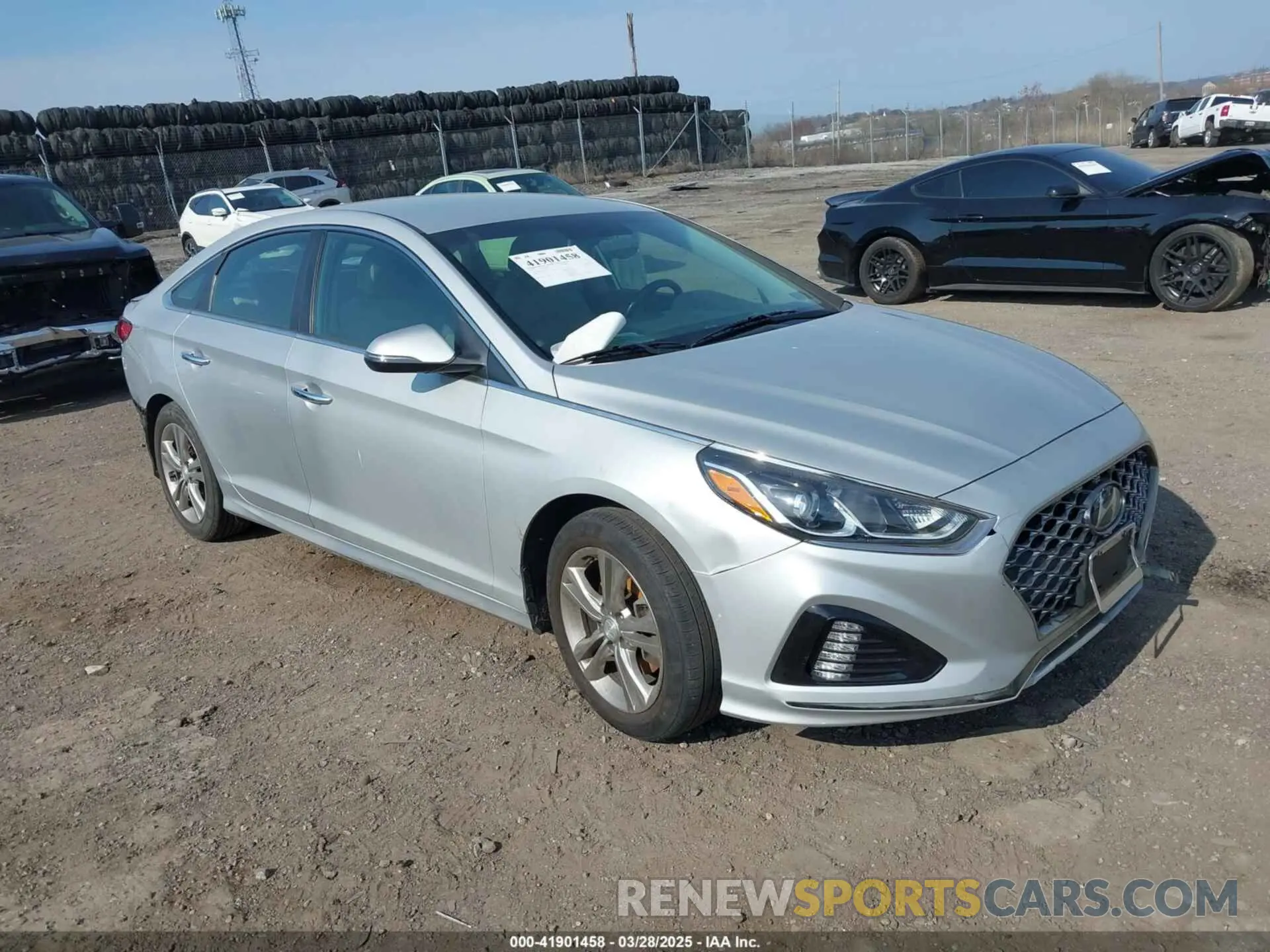 1 fotografías del automóvil dañado 5NPE34AF9KH777242 HYUNDAI SONATA 2019