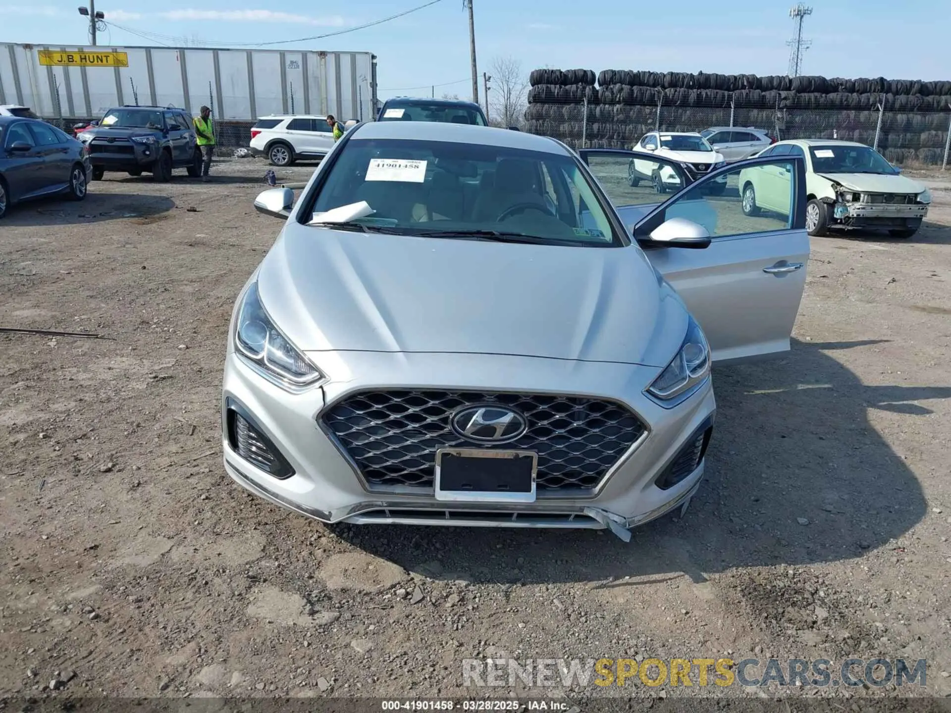 13 fotografías del automóvil dañado 5NPE34AF9KH777242 HYUNDAI SONATA 2019