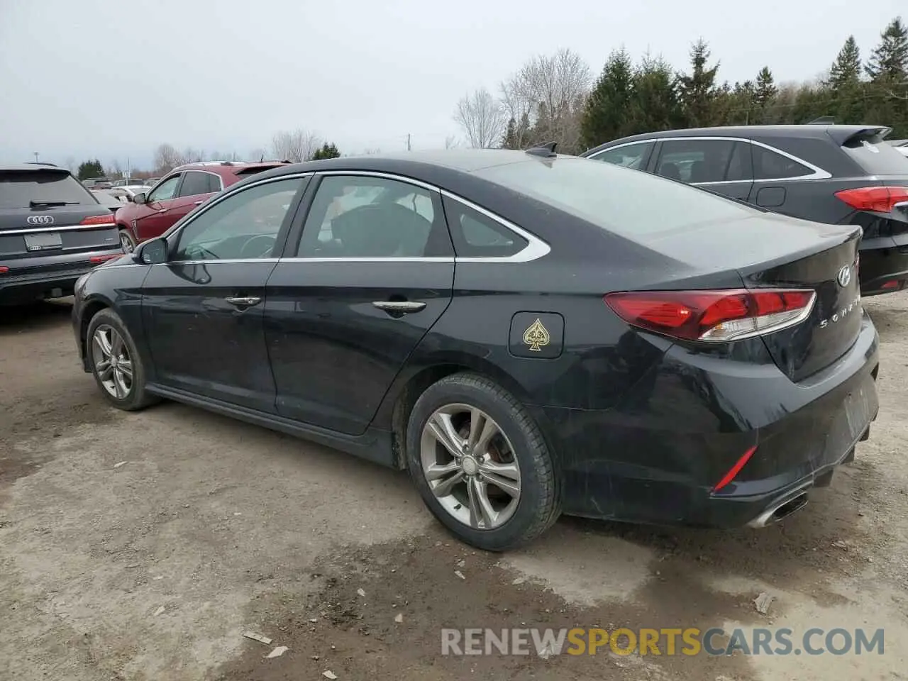 2 fotografías del automóvil dañado 5NPE34AF9KH785065 HYUNDAI SONATA 2019