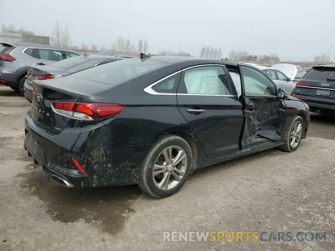 3 fotografías del automóvil dañado 5NPE34AF9KH785065 HYUNDAI SONATA 2019