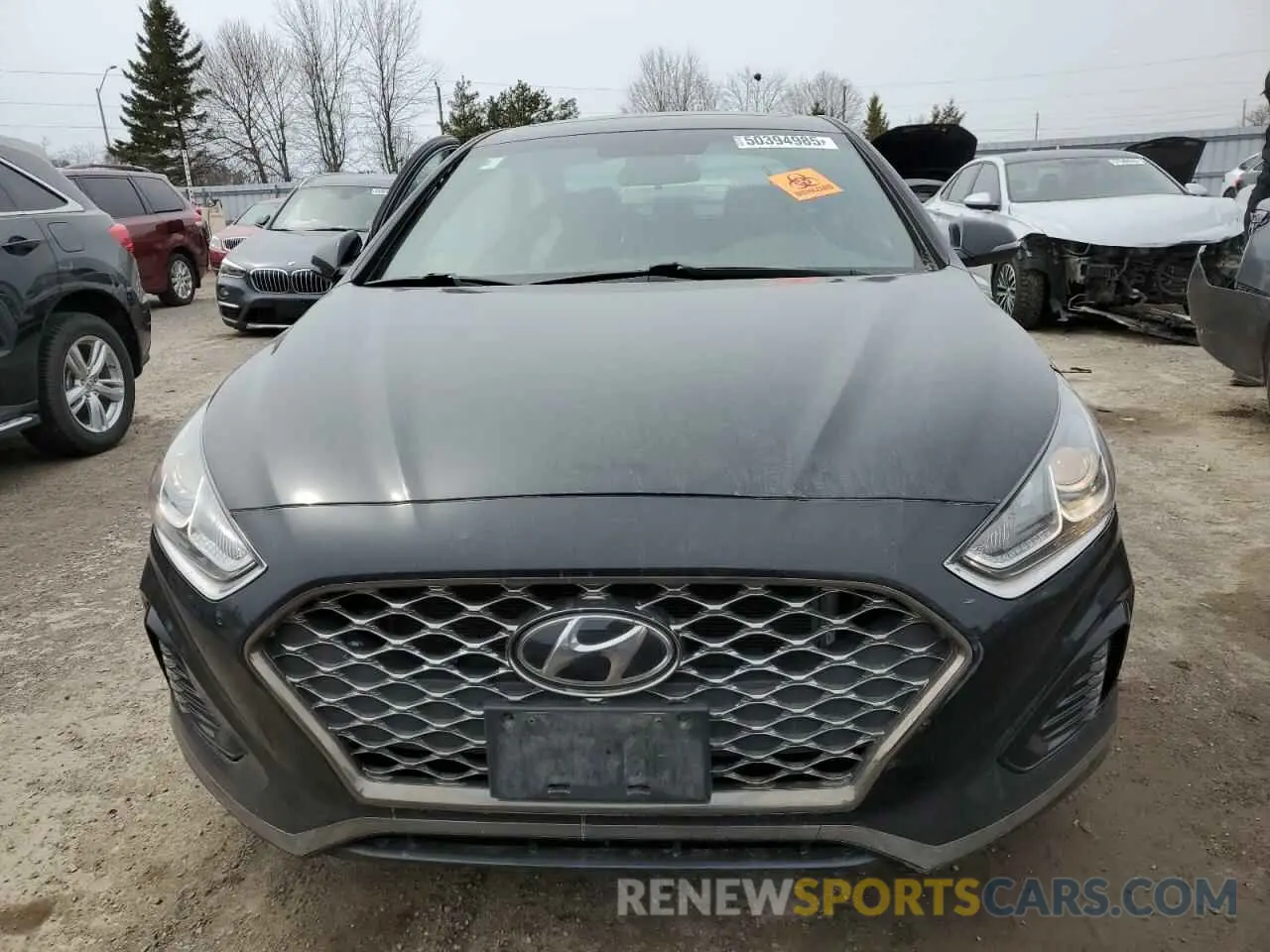 5 fotografías del automóvil dañado 5NPE34AF9KH785065 HYUNDAI SONATA 2019