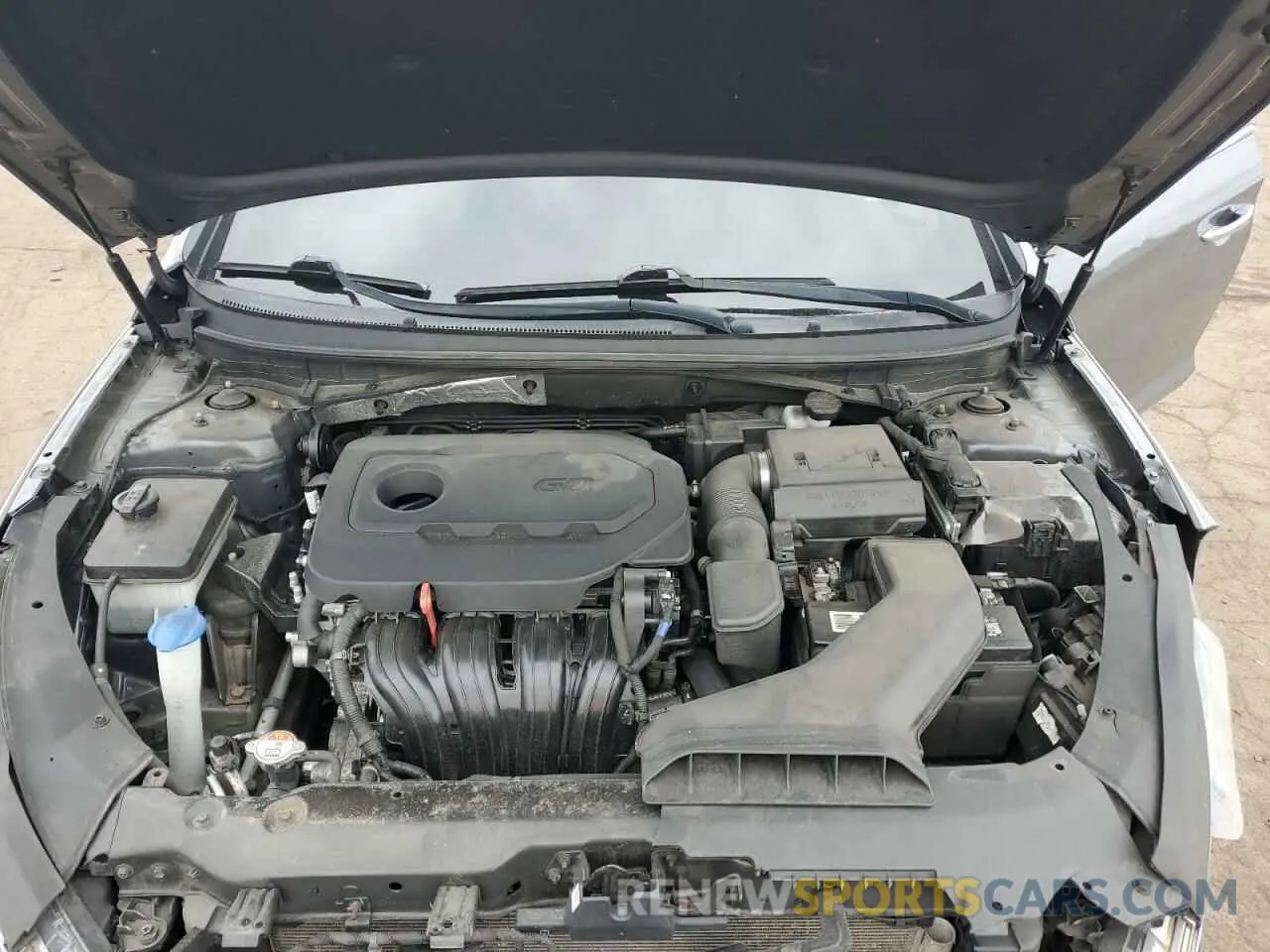 12 fotografías del automóvil dañado 5NPE34AF9KH795563 HYUNDAI SONATA 2019