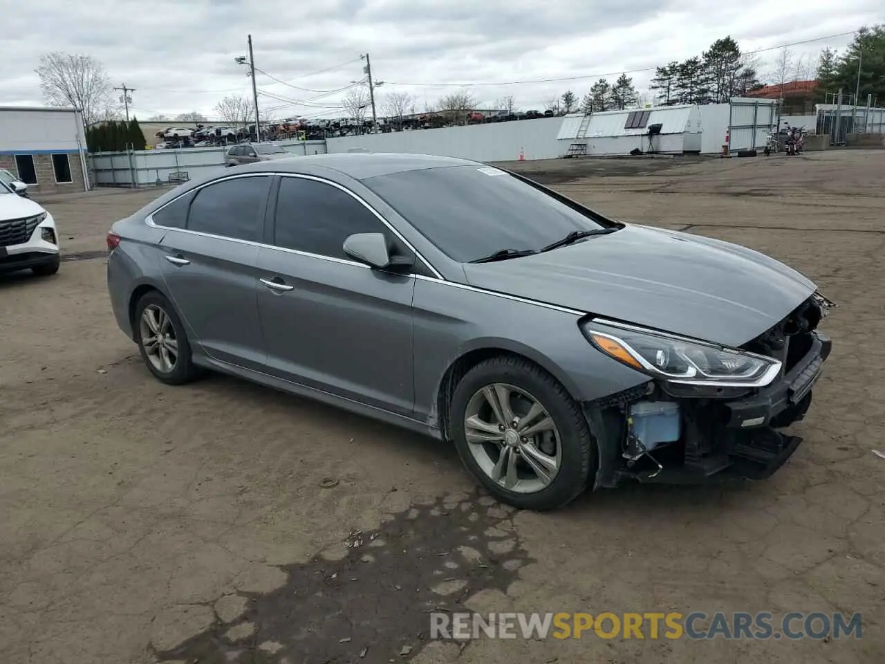 4 fotografías del automóvil dañado 5NPE34AF9KH795563 HYUNDAI SONATA 2019