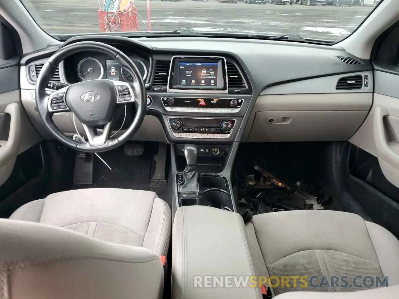 8 fotografías del automóvil dañado 5NPE34AF9KH795563 HYUNDAI SONATA 2019