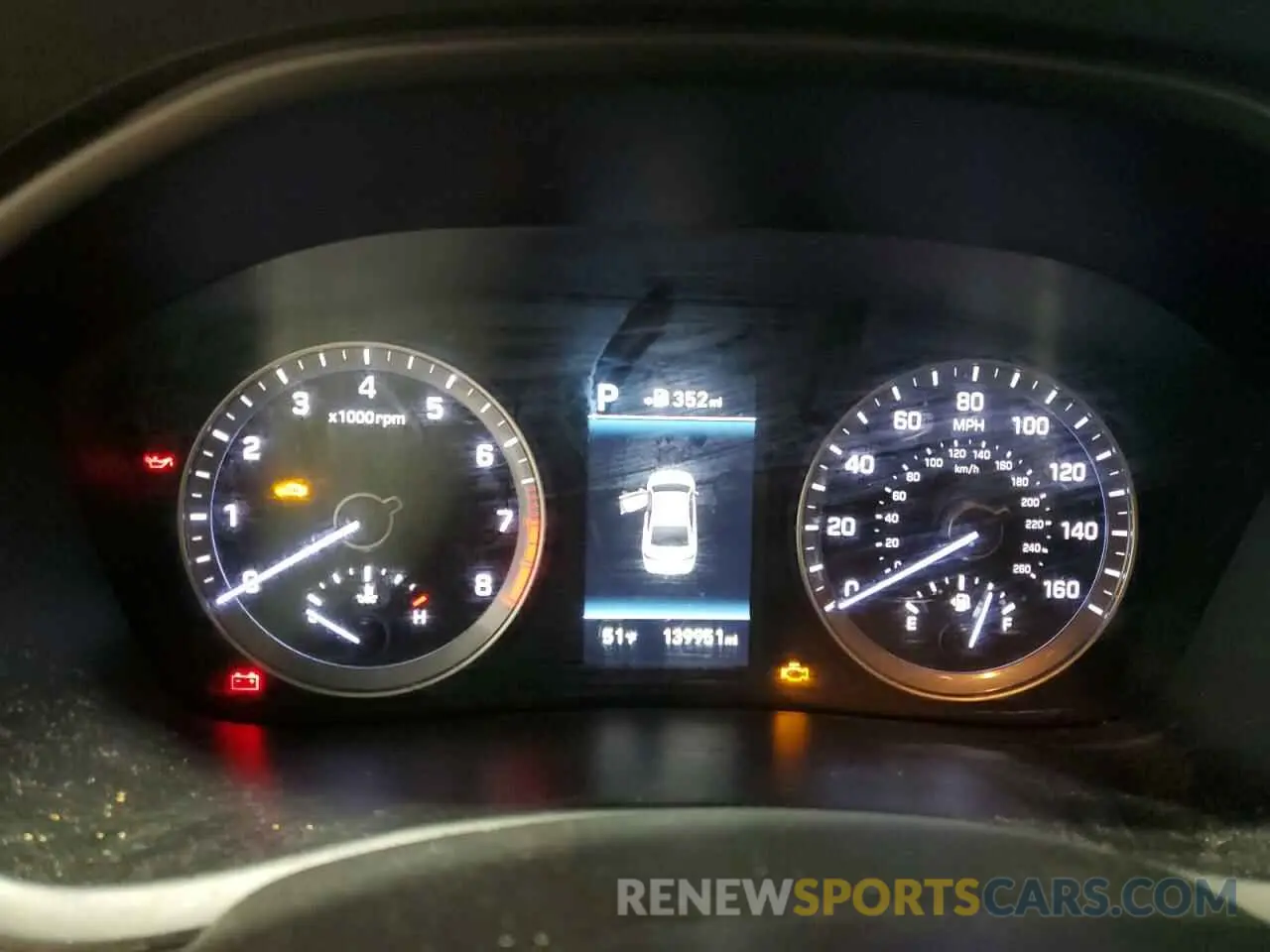 9 fotografías del automóvil dañado 5NPE34AF9KH807856 HYUNDAI SONATA 2019