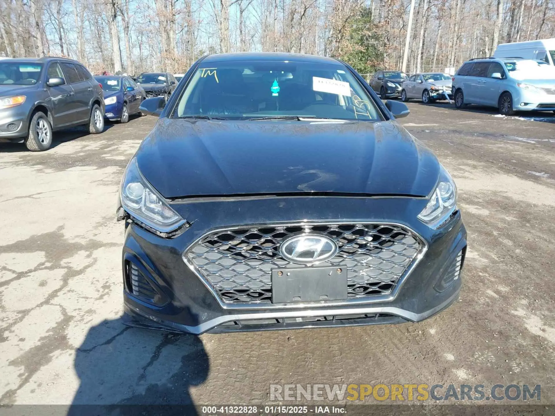 13 fotografías del automóvil dañado 5NPE34AFXKH761549 HYUNDAI SONATA 2019
