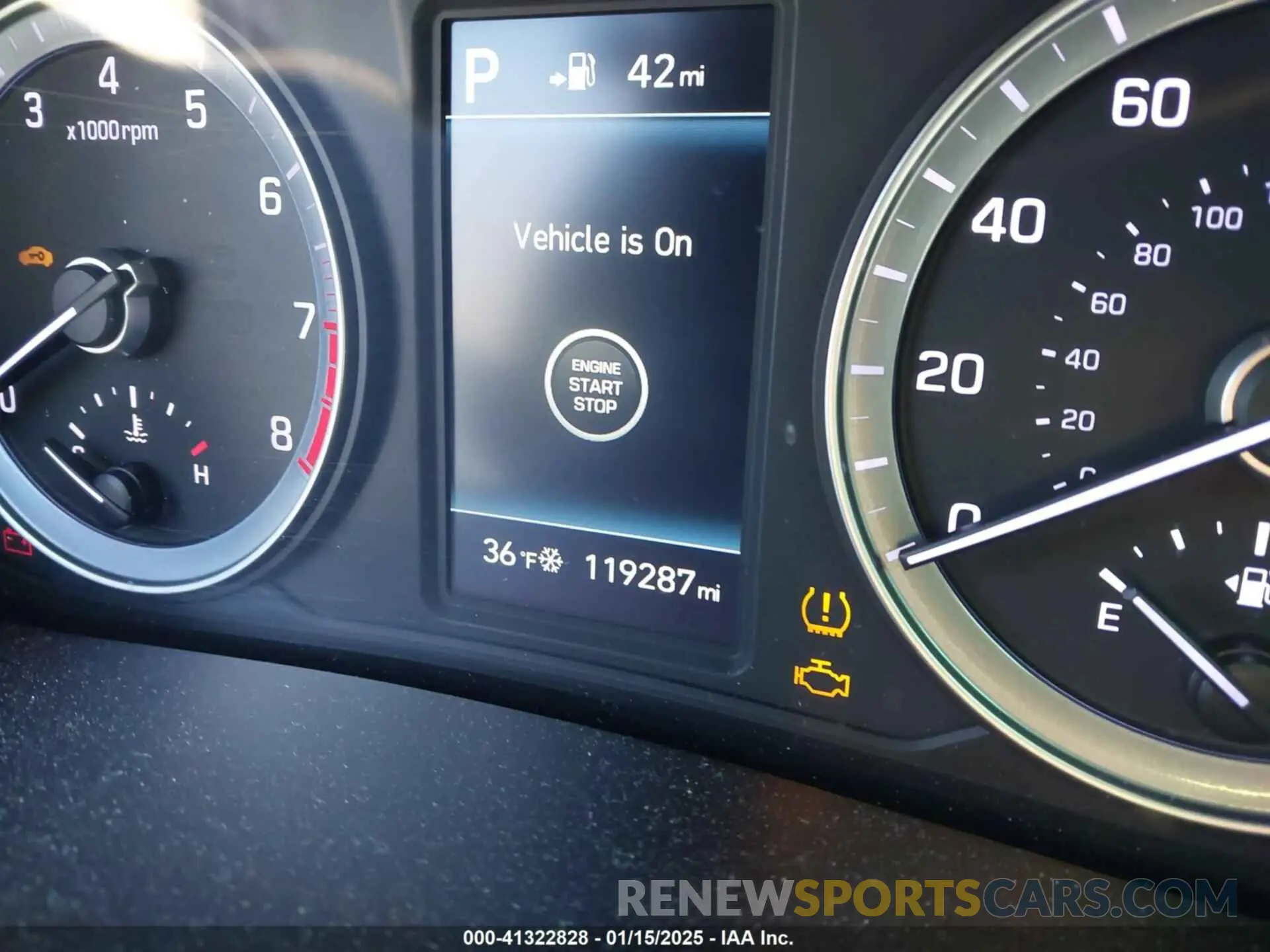 16 fotografías del automóvil dañado 5NPE34AFXKH761549 HYUNDAI SONATA 2019