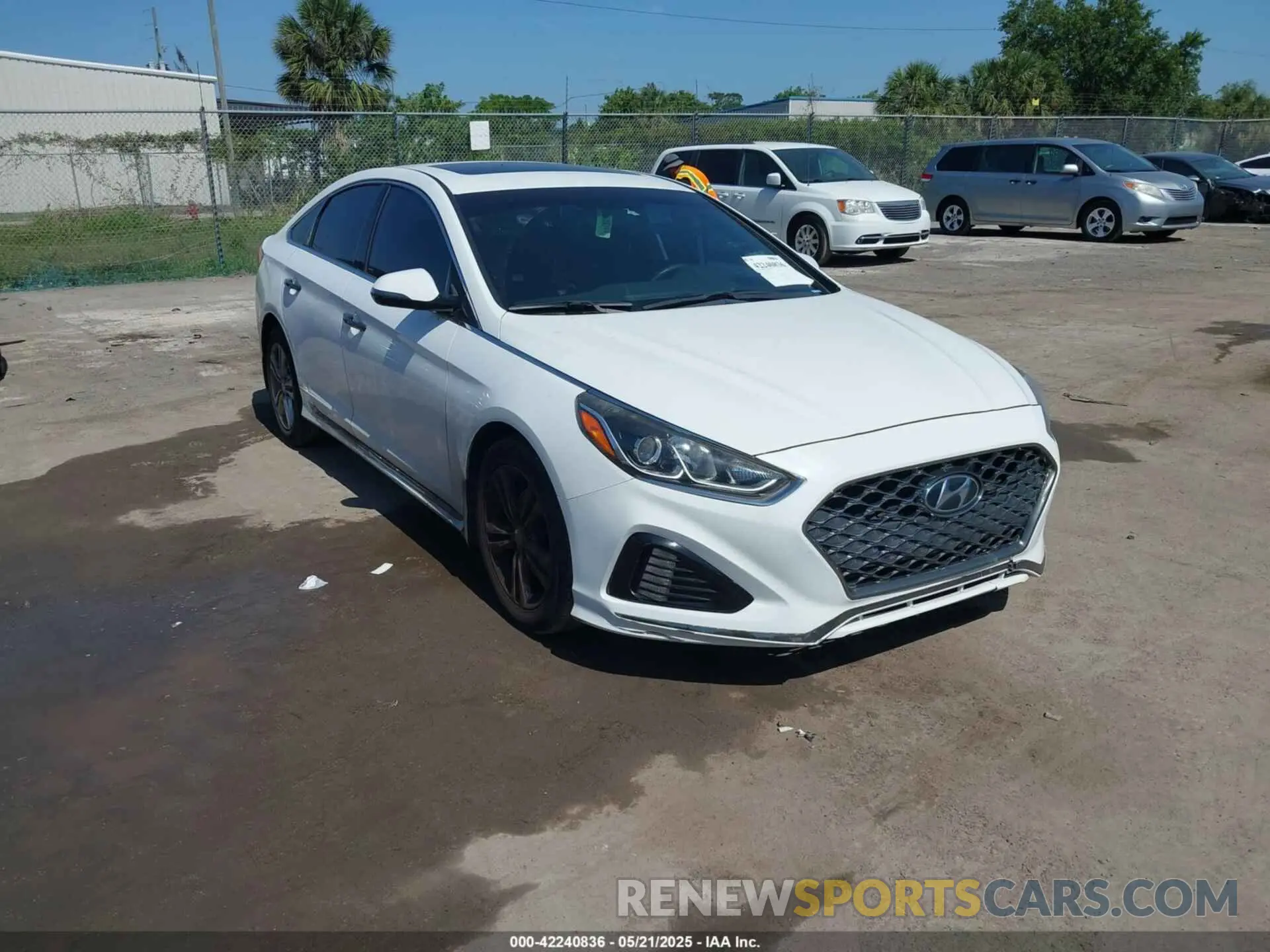1 fotografías del automóvil dañado 5NPE34AFXKH774141 HYUNDAI SONATA 2019