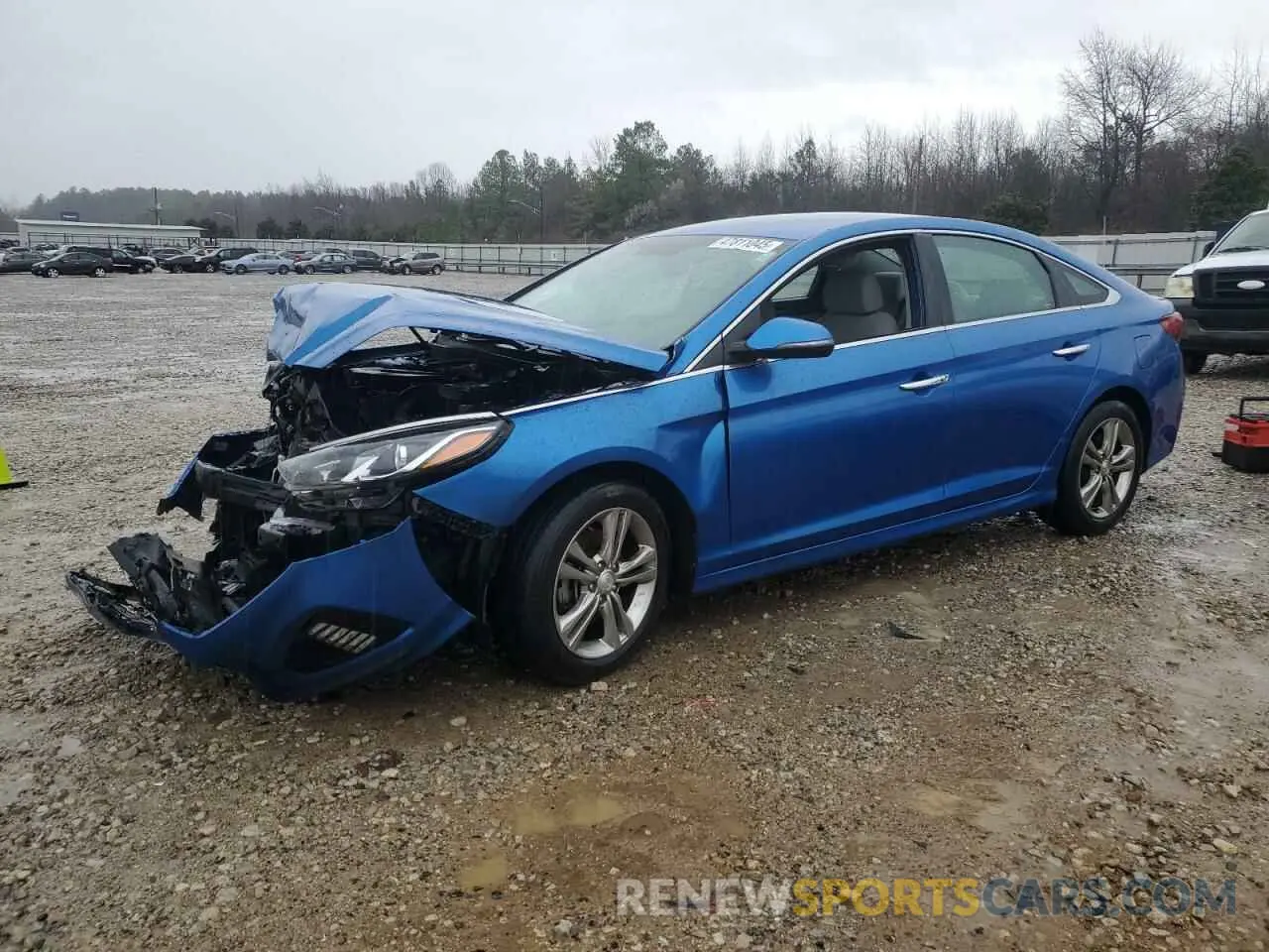 1 fotografías del automóvil dañado 5NPE34AFXKH783387 HYUNDAI SONATA 2019