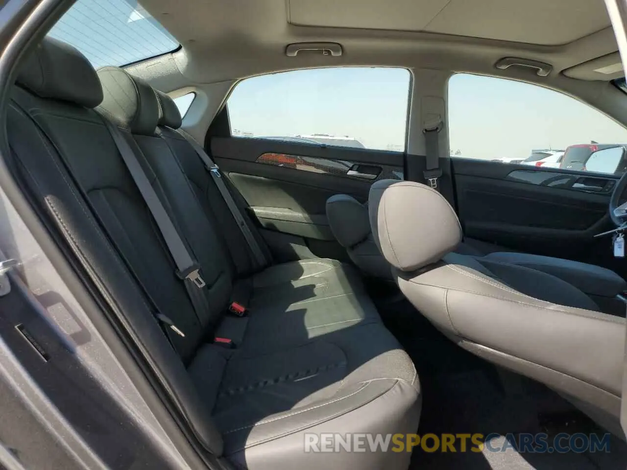 10 fotografías del automóvil dañado 5NPE34AFXKH787181 HYUNDAI SONATA 2019