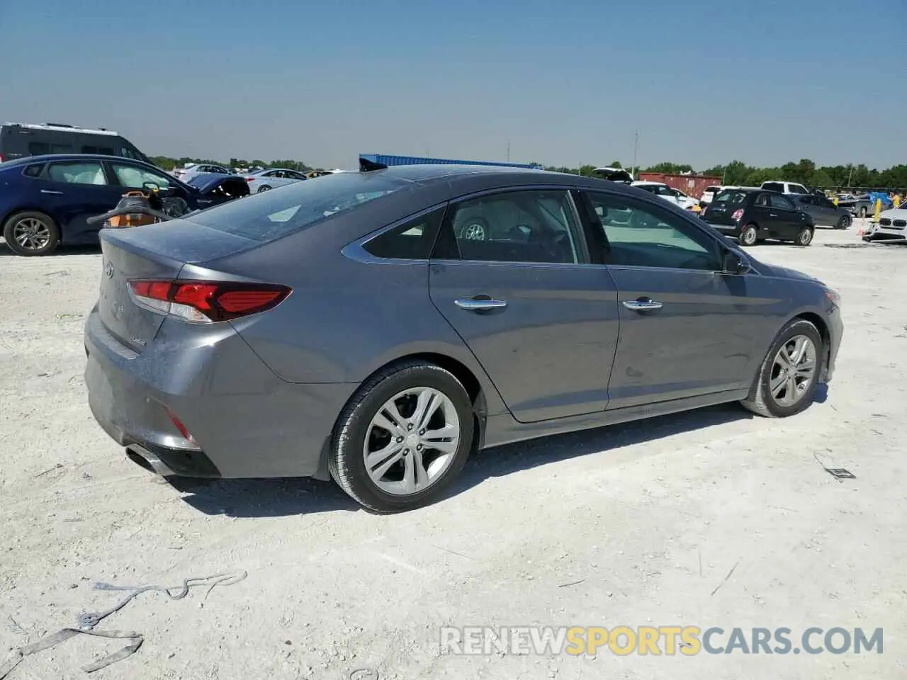 3 fotografías del automóvil dañado 5NPE34AFXKH787181 HYUNDAI SONATA 2019