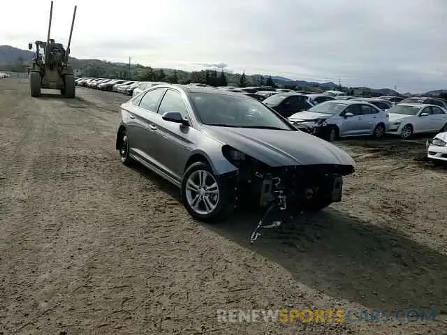 11 fotografías del automóvil dañado 5NPE34AFXKH787519 HYUNDAI SONATA 2019