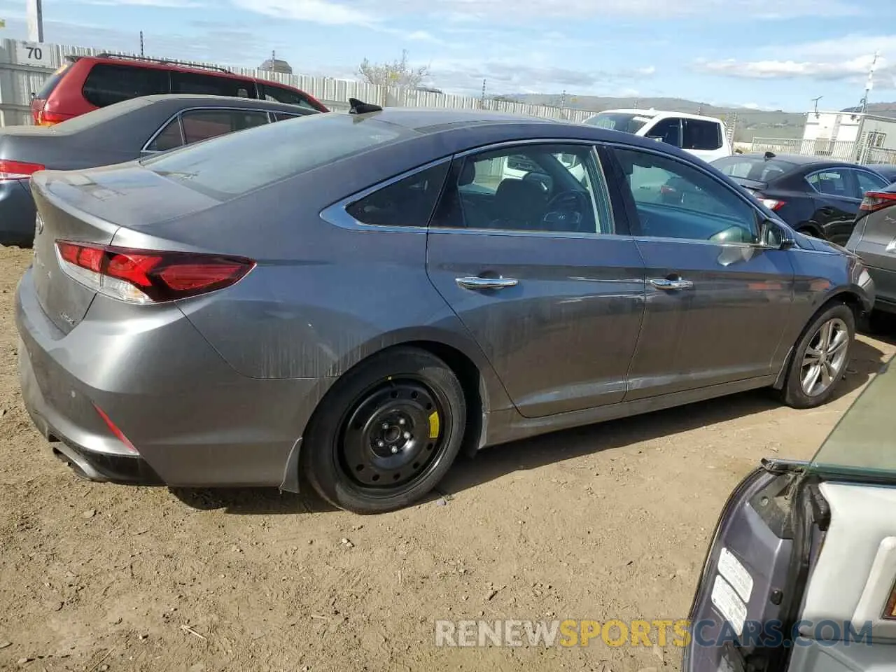 3 fotografías del automóvil dañado 5NPE34AFXKH787519 HYUNDAI SONATA 2019