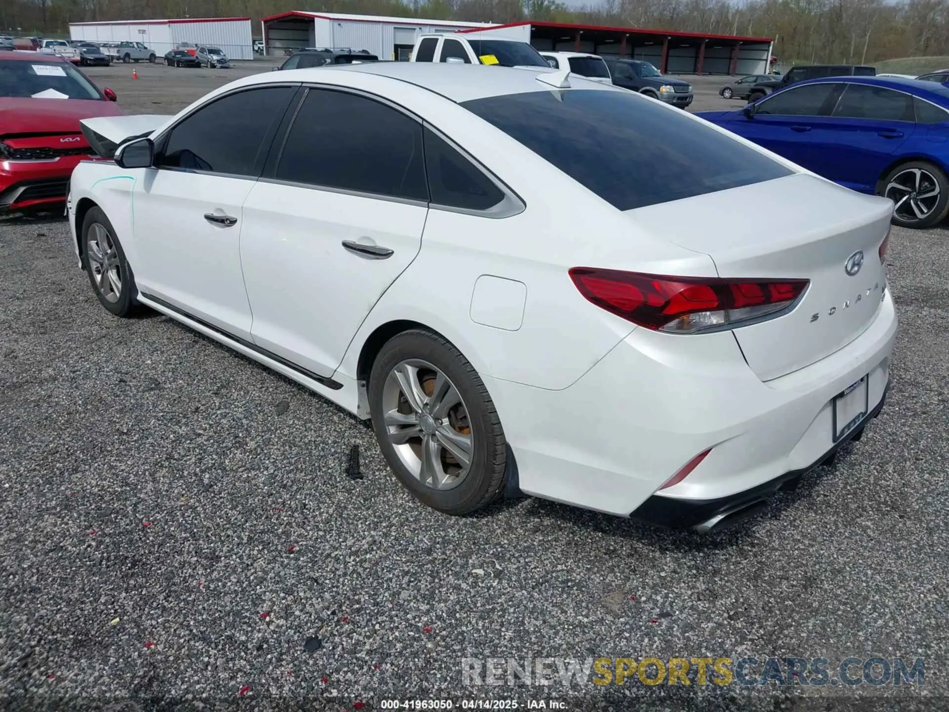 3 fotografías del automóvil dañado 5NPE34AFXKH803038 HYUNDAI SONATA 2019