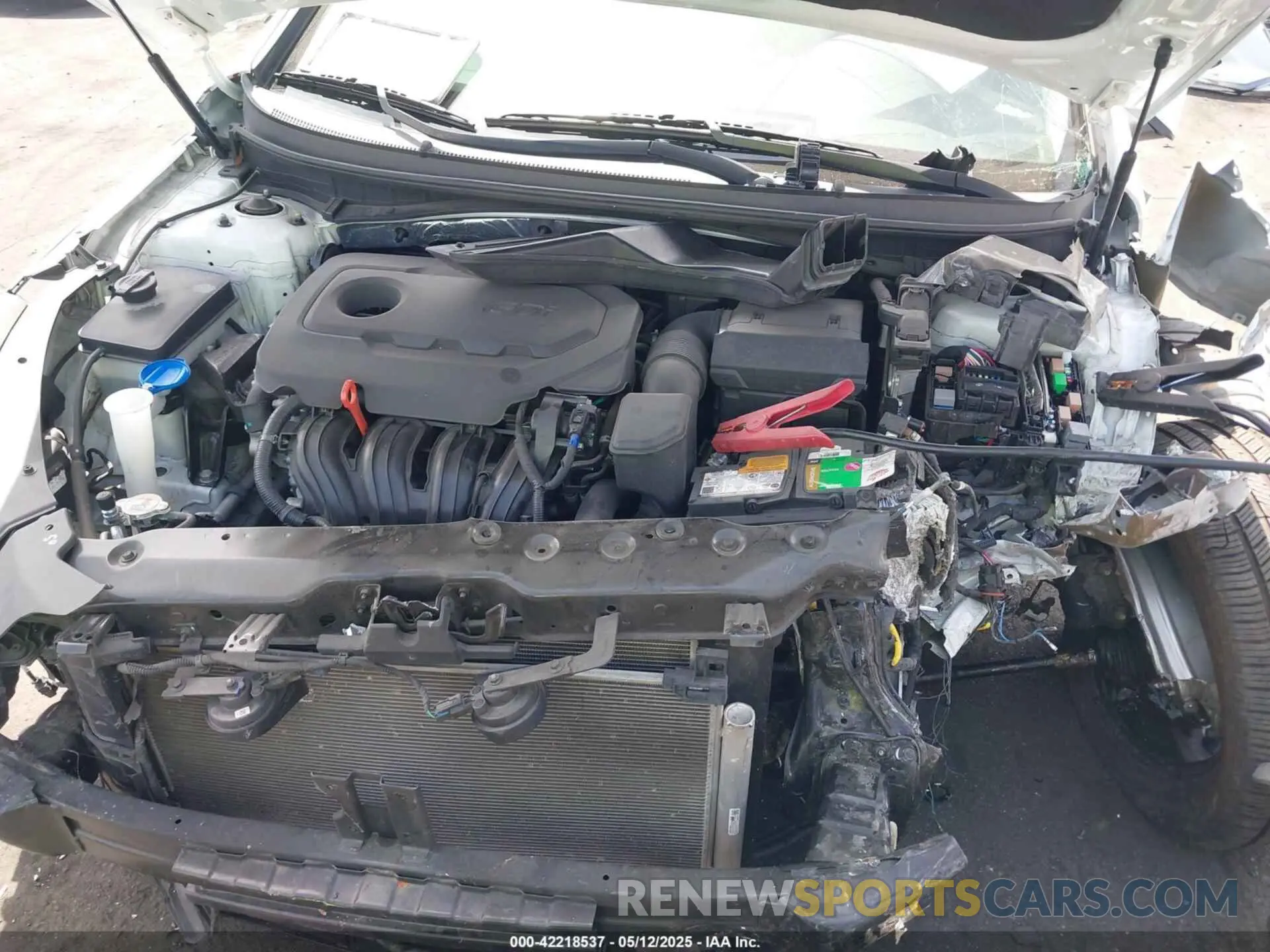 10 fotografías del automóvil dañado 5NPE34AFXKH804254 HYUNDAI SONATA 2019