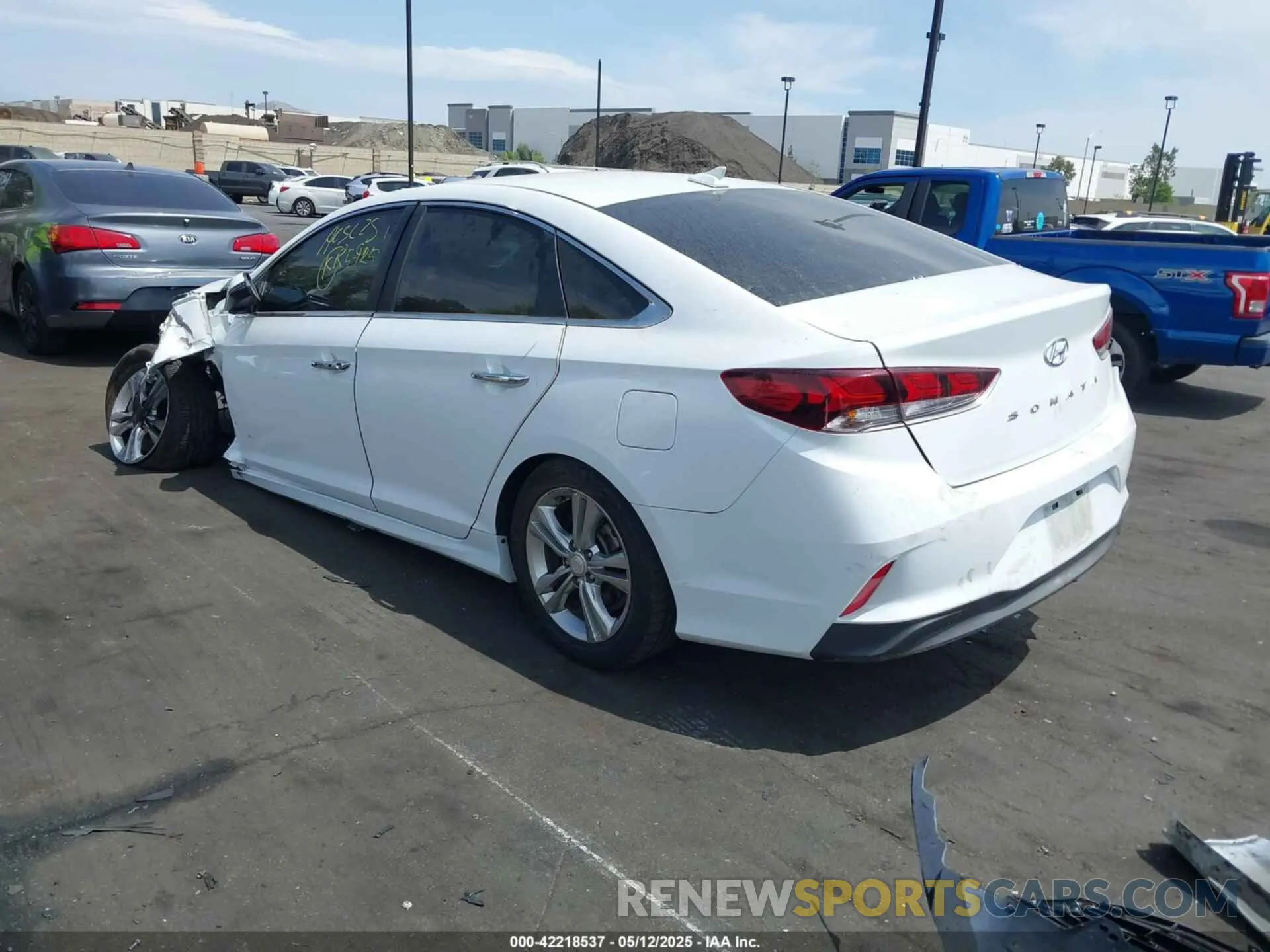 3 fotografías del automóvil dañado 5NPE34AFXKH804254 HYUNDAI SONATA 2019