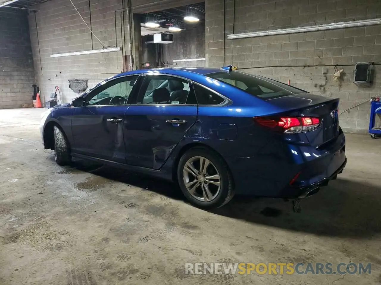 2 fotografías del automóvil dañado 5NPE34AFXKH812760 HYUNDAI SONATA 2019