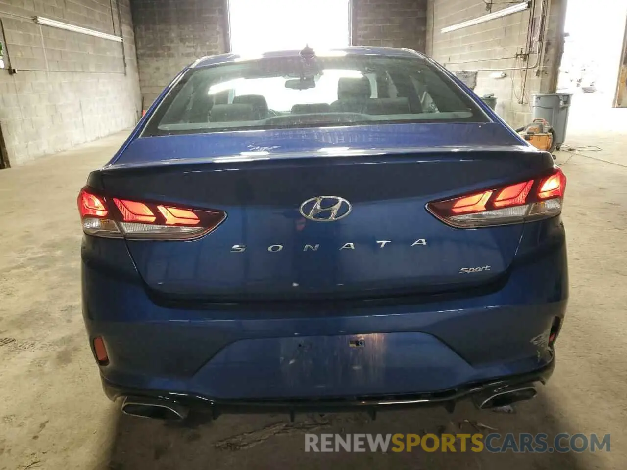 6 fotografías del automóvil dañado 5NPE34AFXKH812760 HYUNDAI SONATA 2019