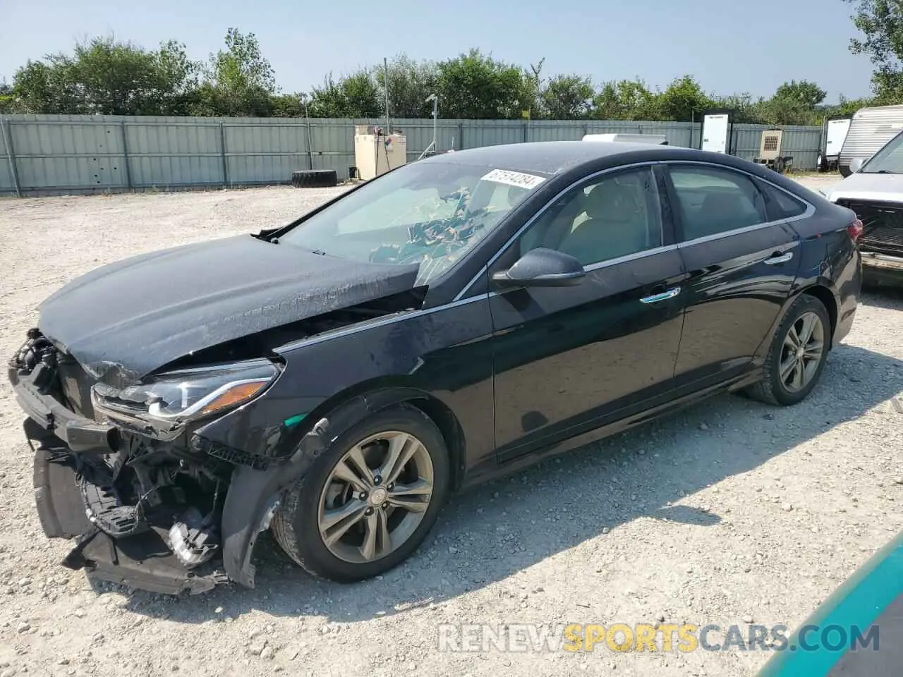 1 fotografías del automóvil dañado 5NPE34AFXKH815433 HYUNDAI SONATA 2019